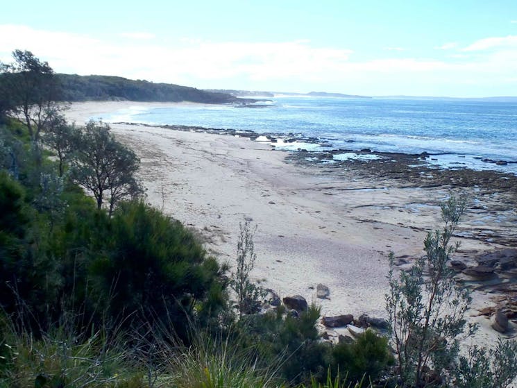 Monument beach, Conjola National Park. Photo: Libby Shields.