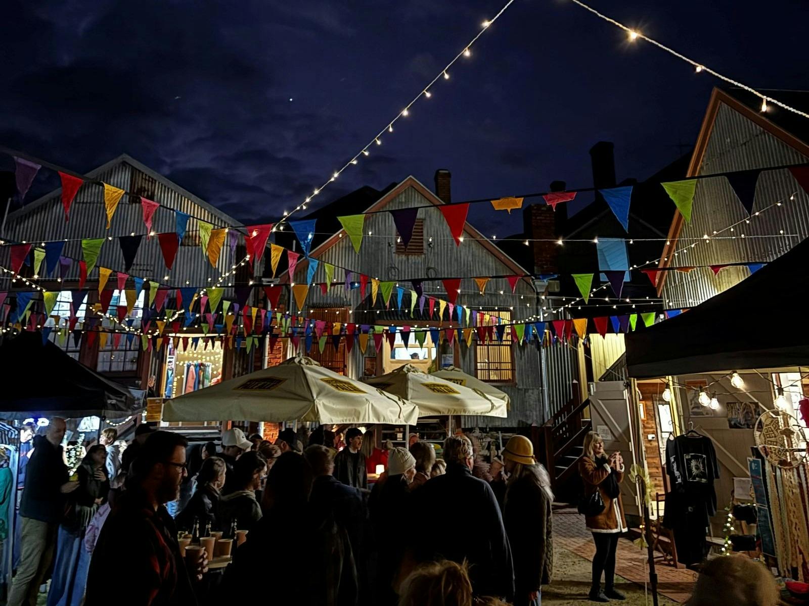 Stable Studios at night