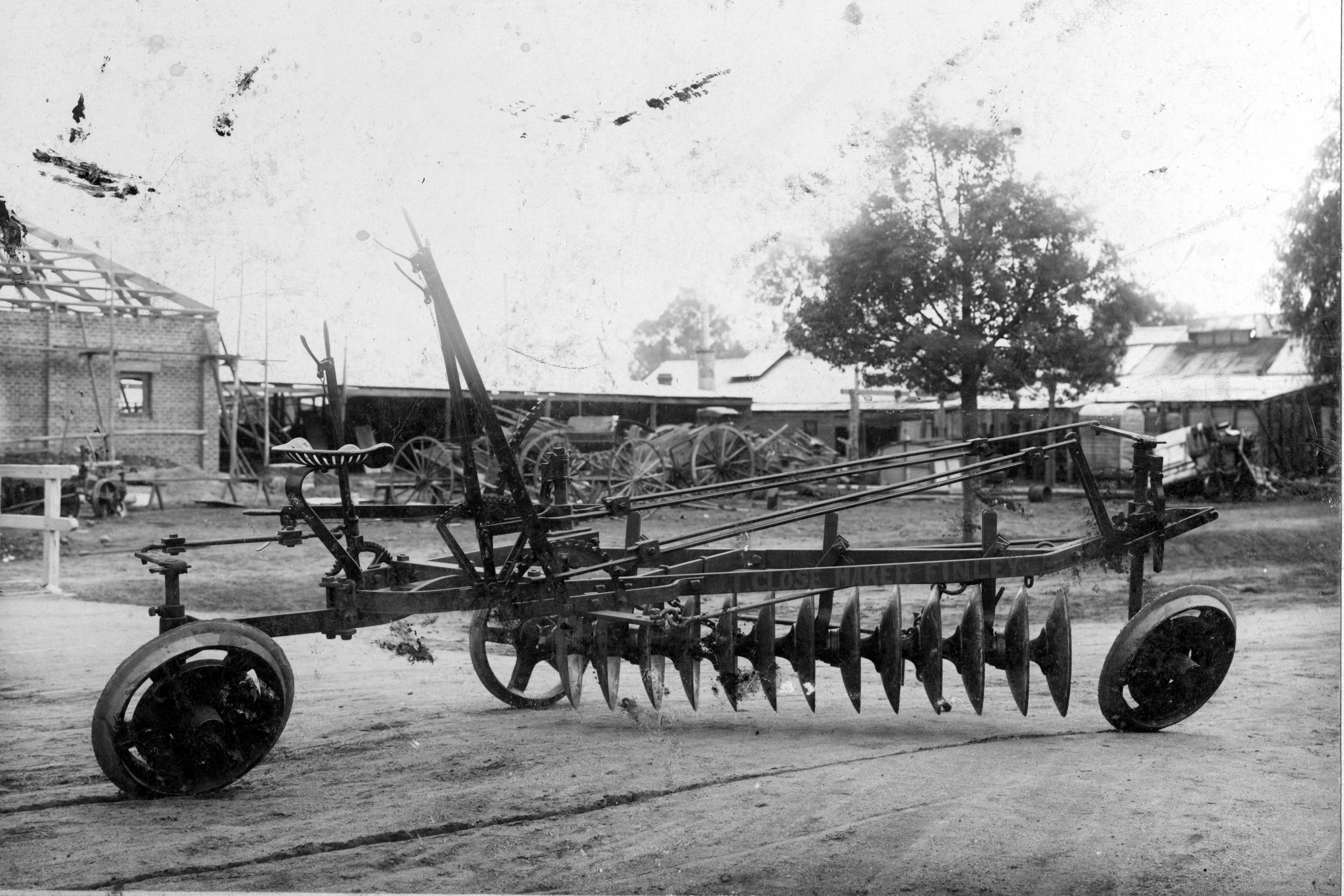 Directional Disc Plough in Museum