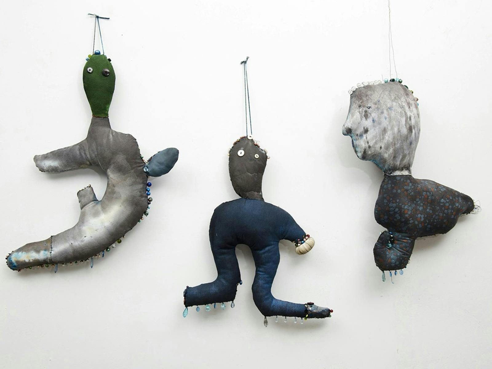 Creatures created from found materials
