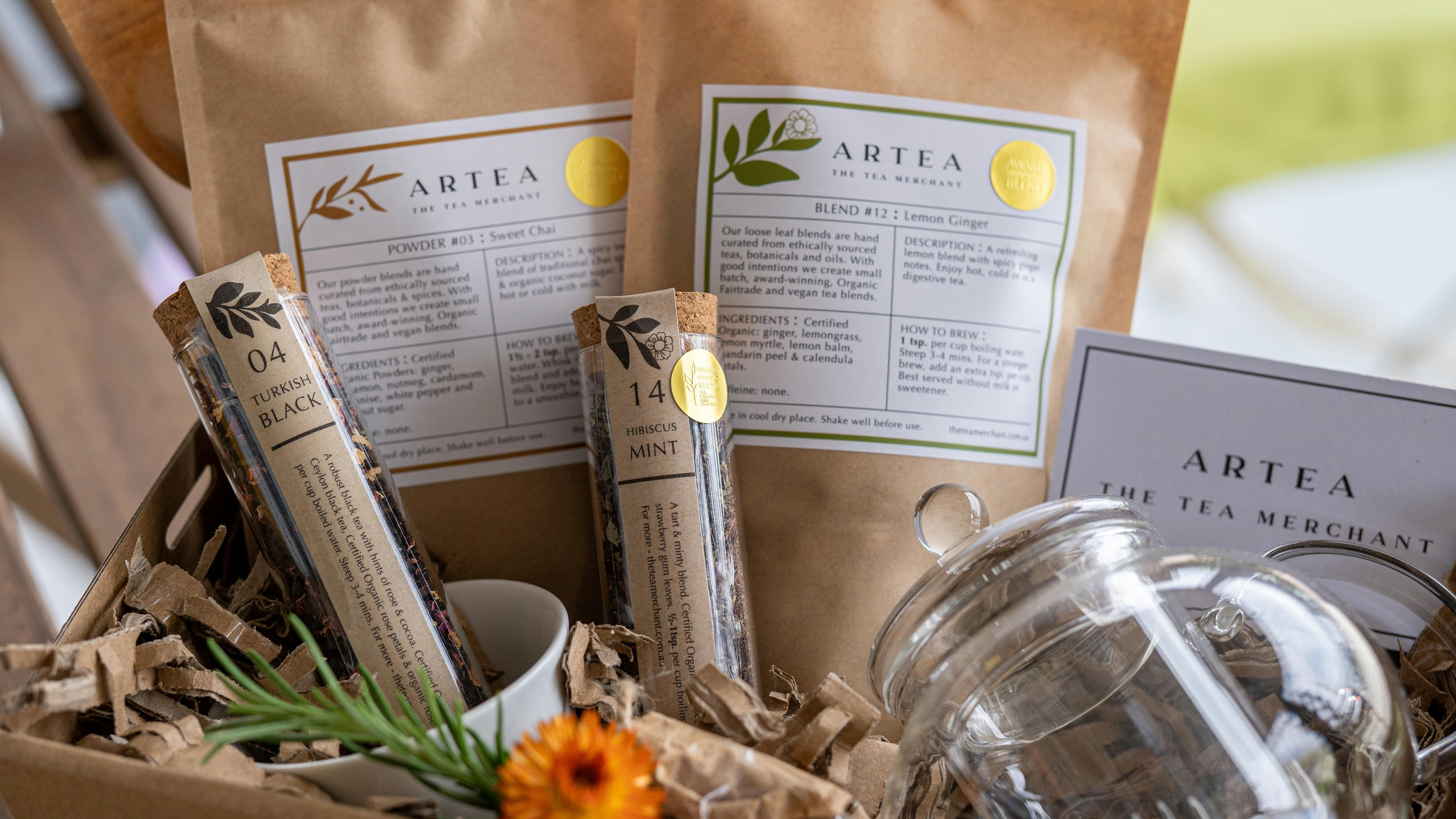 Tea gift box