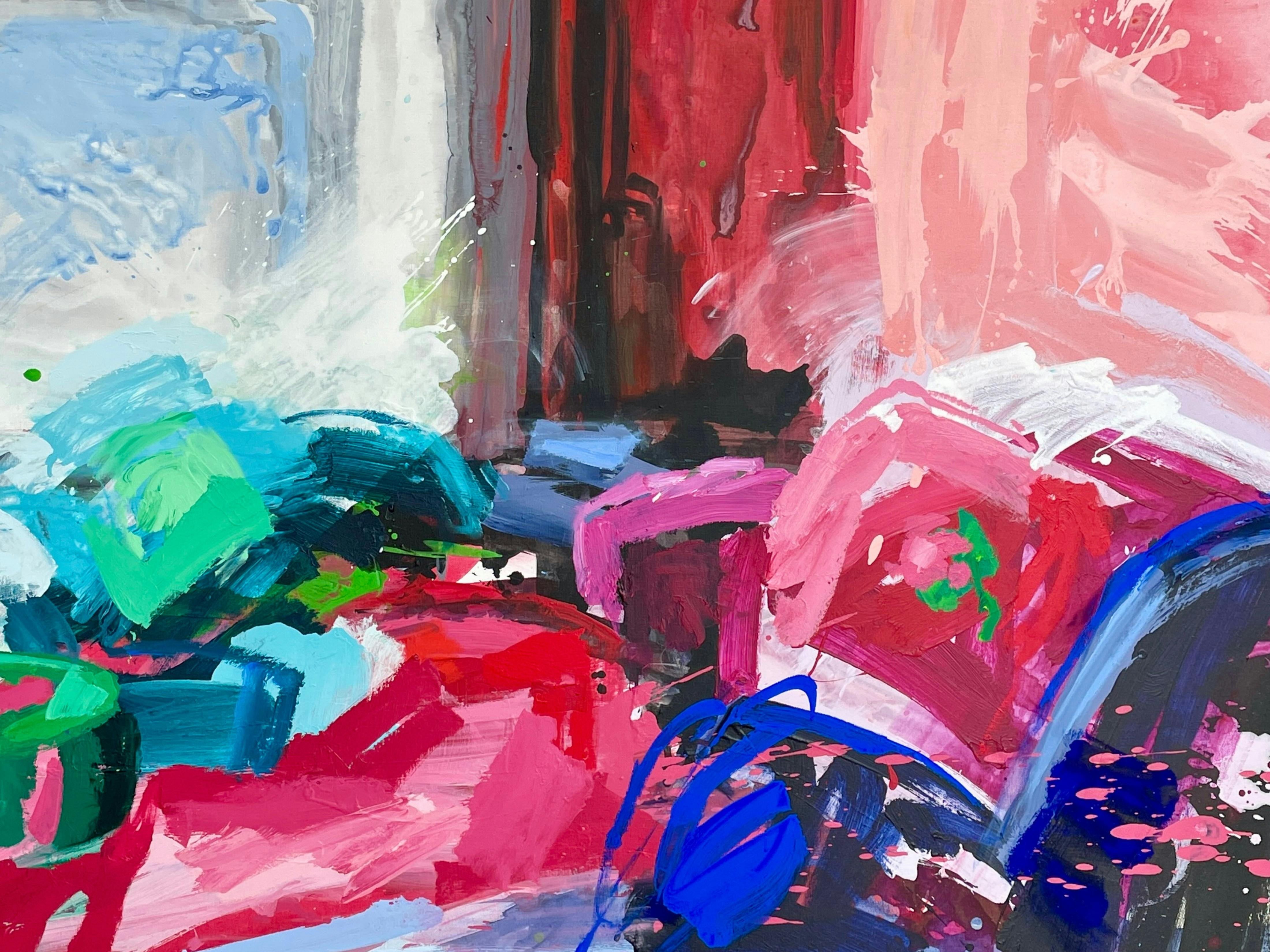 Velvet Room acrylic painting