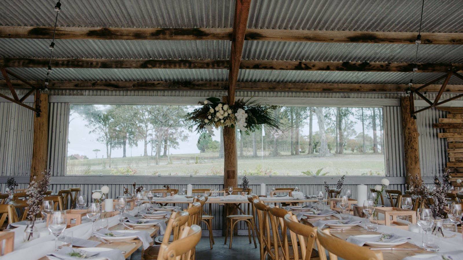 Our styling arbour at Worrowing, Jervis Bay