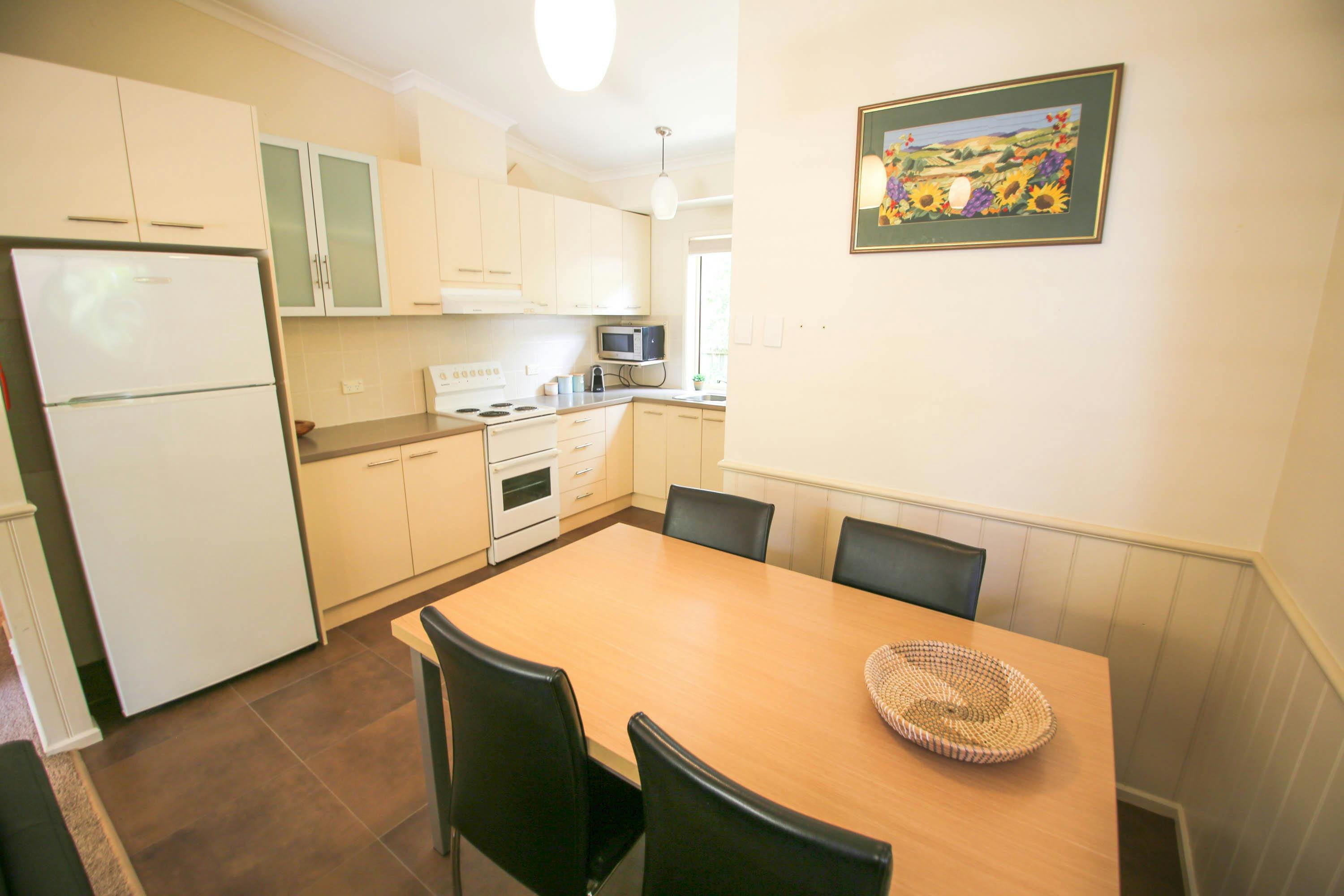 Dining & Kitchen at Silver Birches Unit 8