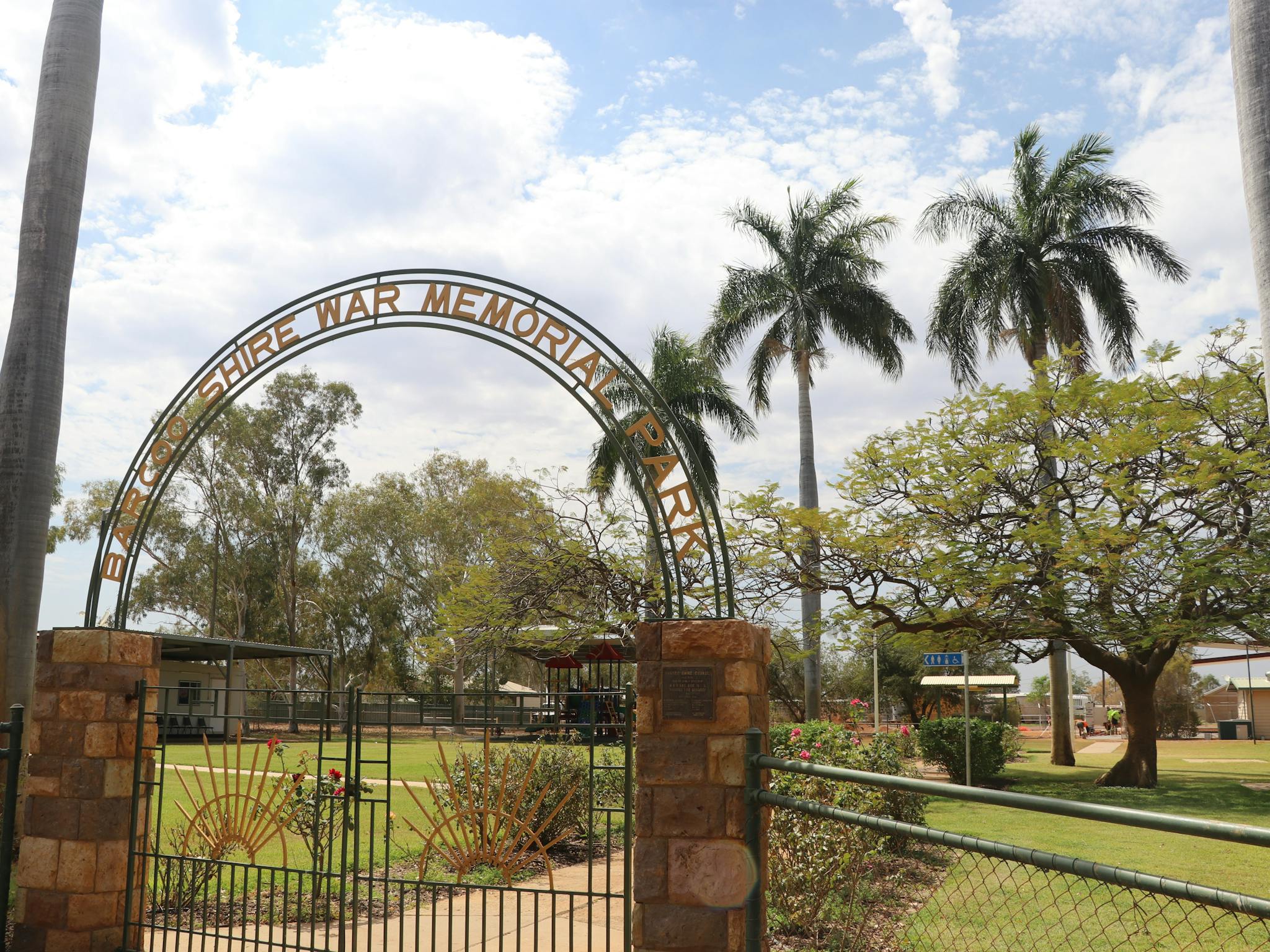 Barcoo Shire War Memorial Park Barcoo Shire War Memorial Park