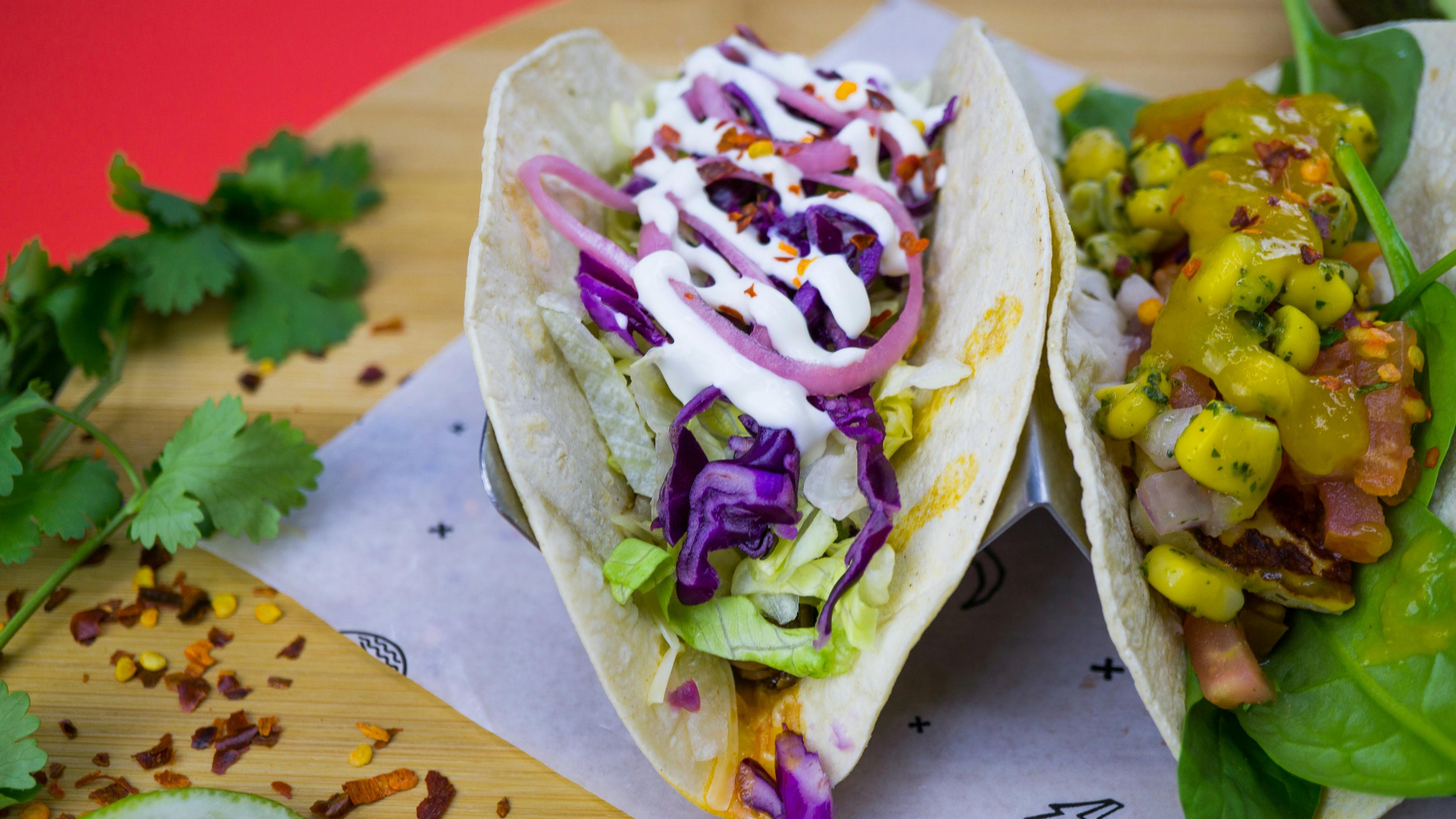 Handmade tacos