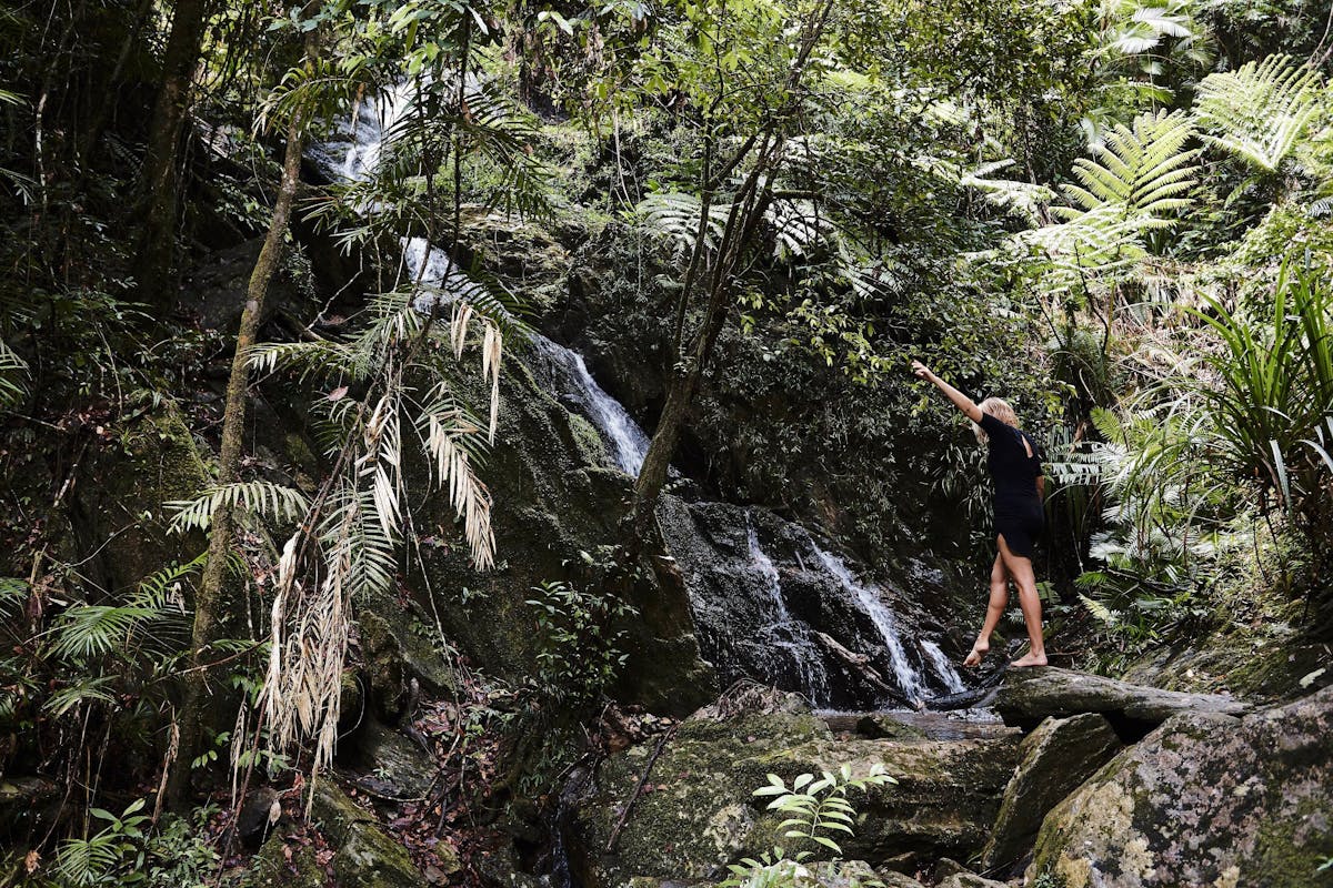 On-site Waterfall