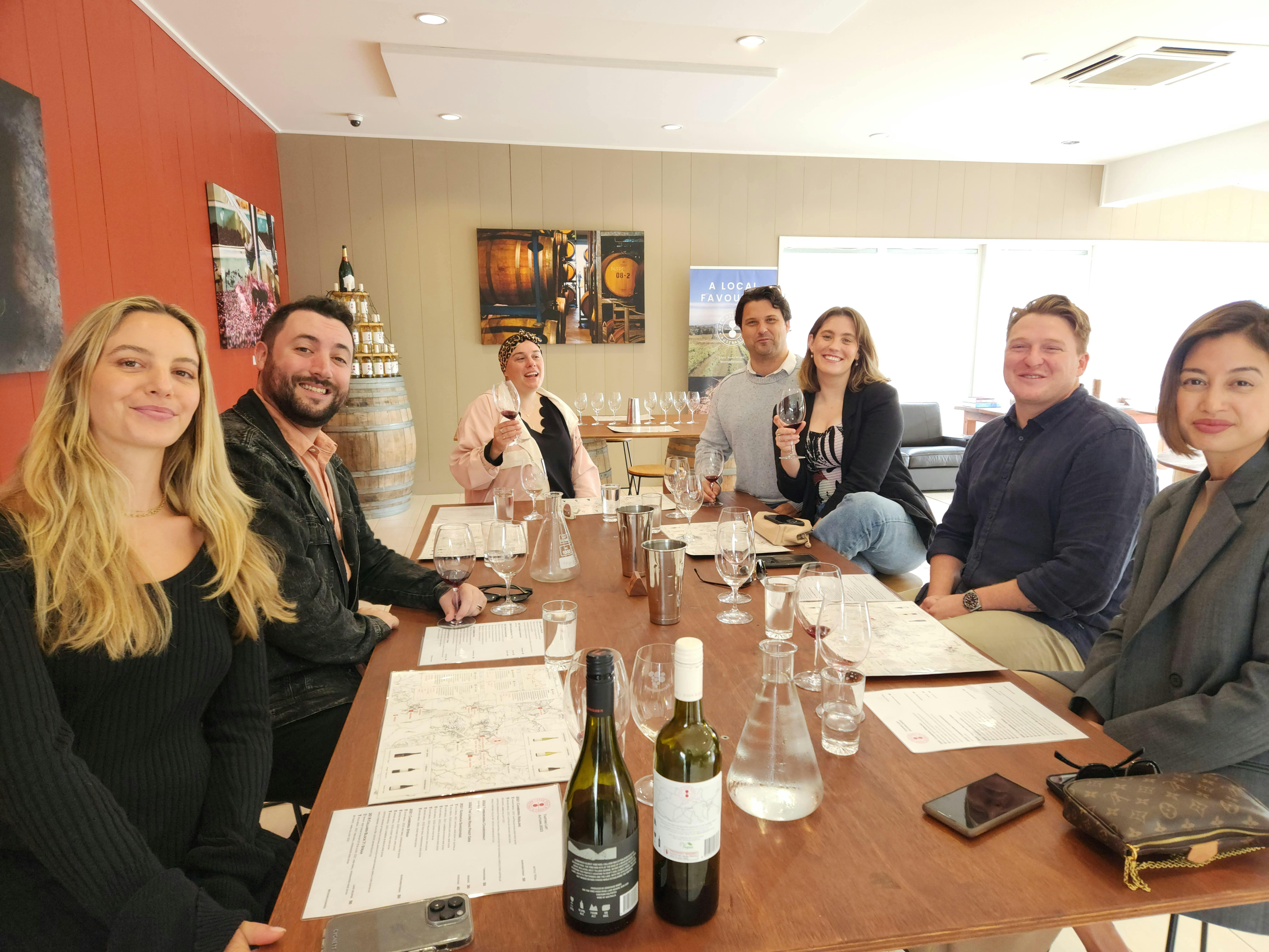 Photo of tour group at Eden Road Winery-min-min