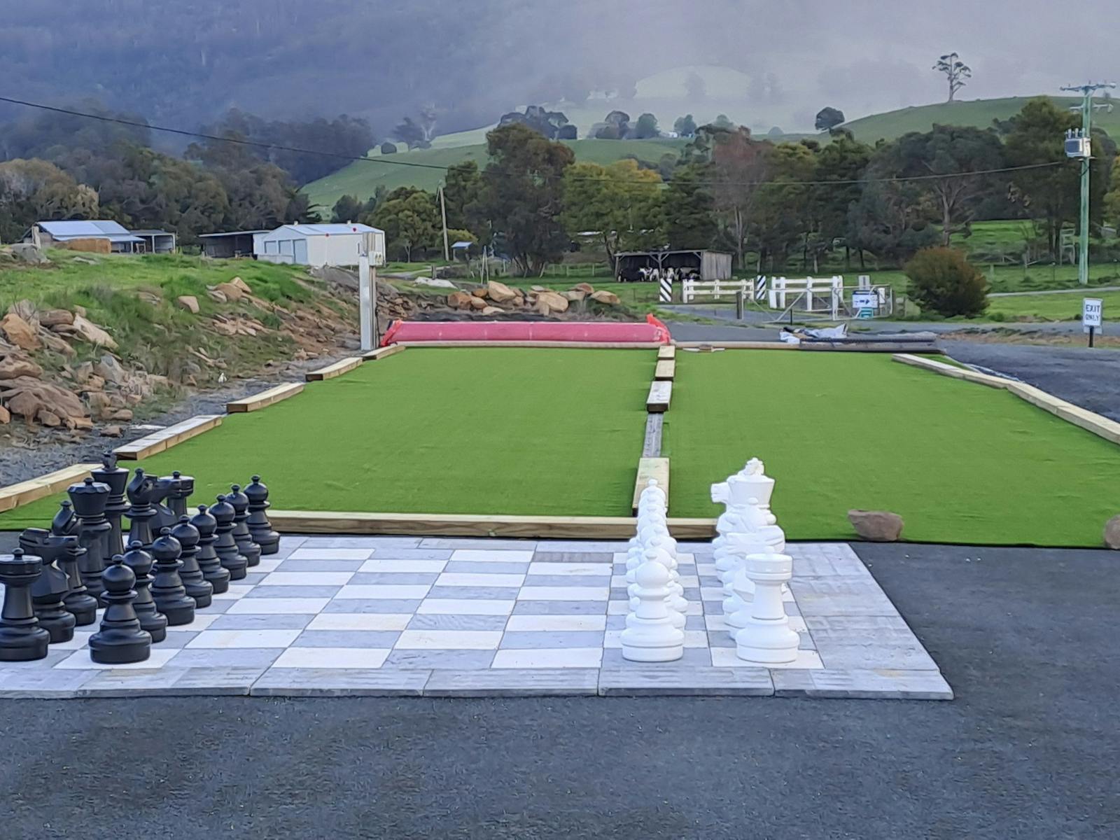 This games area is continually being developed for all guests to use