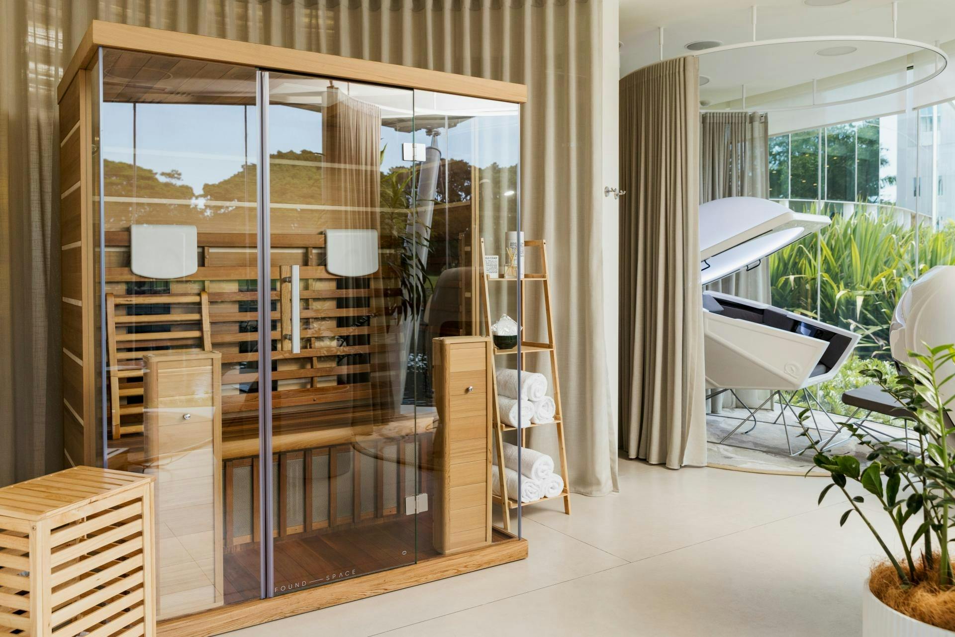 Infrared Sauna at One Spa