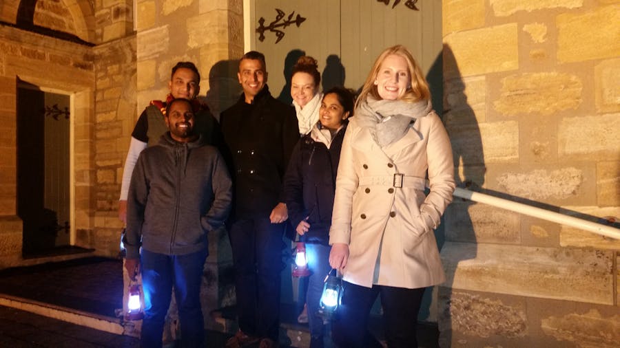 Hahndorf After Dark Walking Tour with meal at our Haus