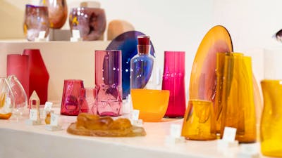 Glassware at Canberra Glassworks