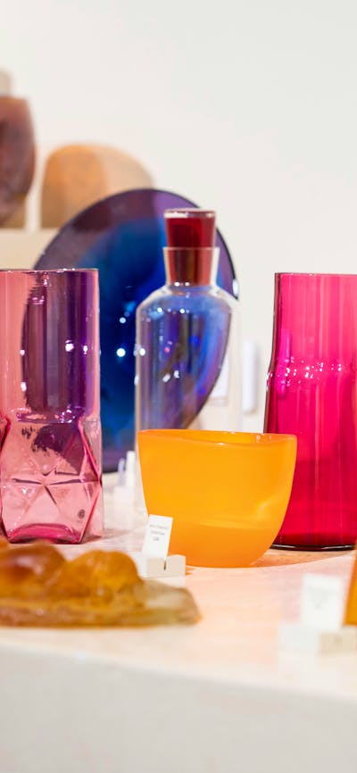 Glassware at Canberra Glassworks