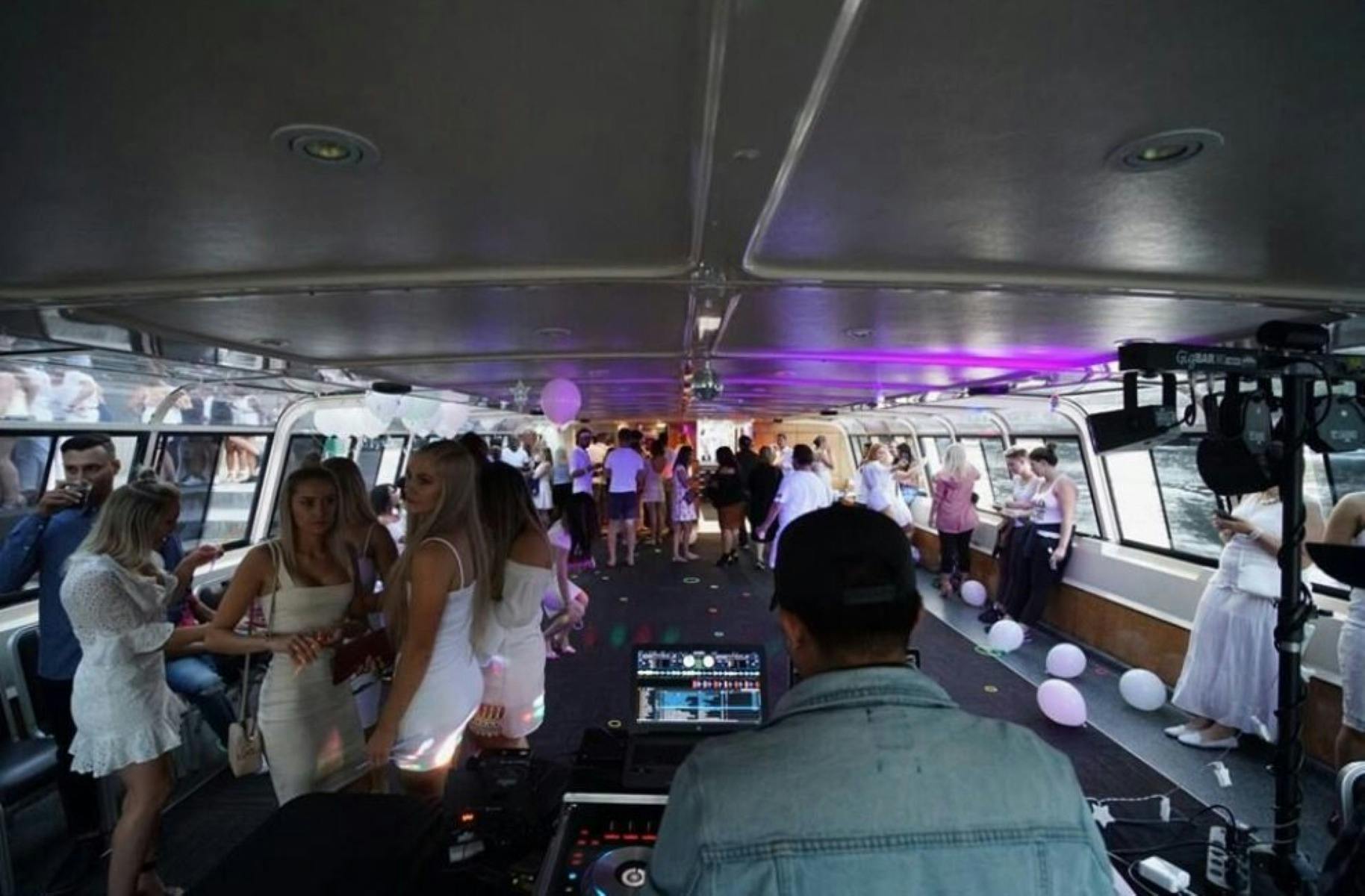 people on a boat