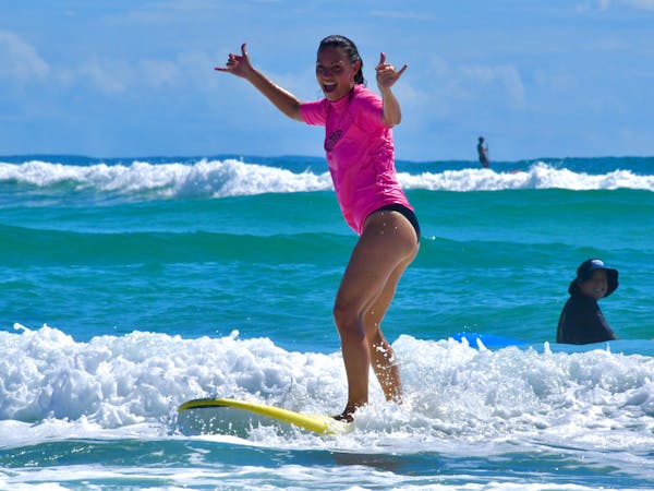 Learn to surf at Currumbin Alley Surf School - Gold Coast Australia