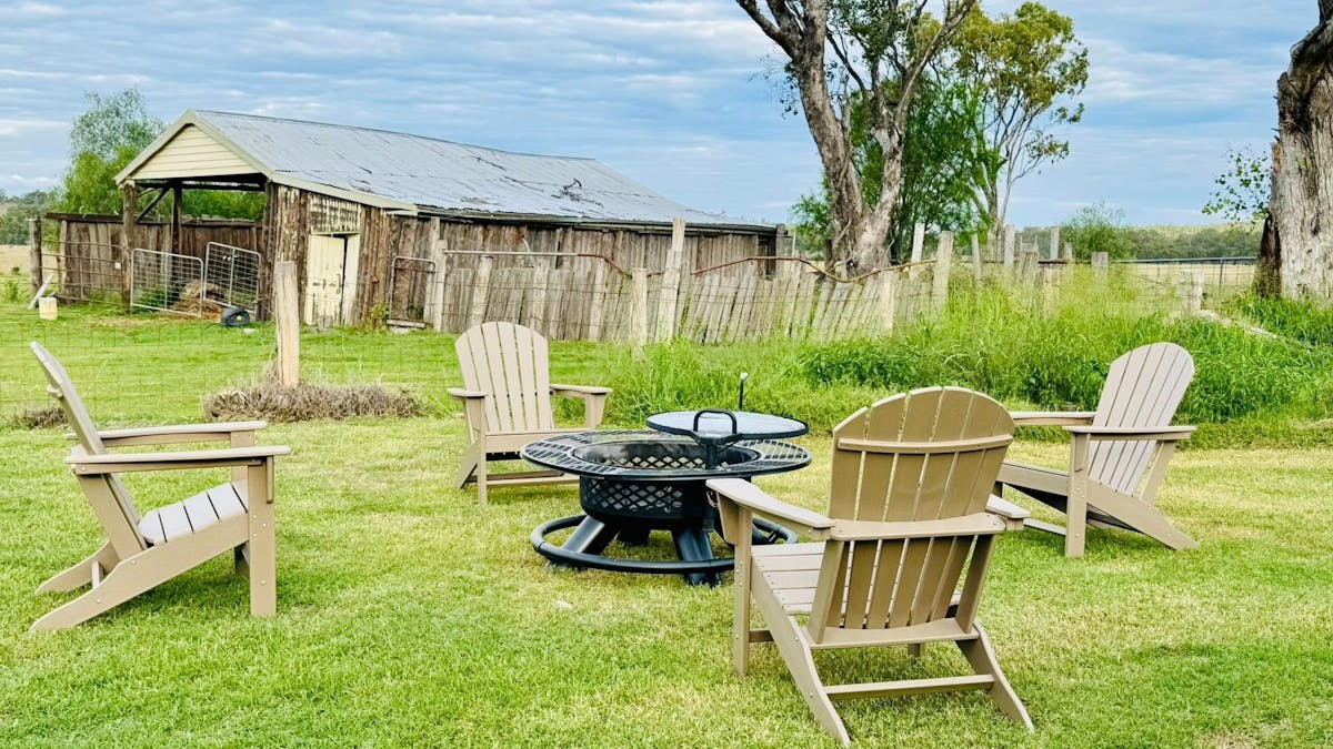 Backyard & Firepit