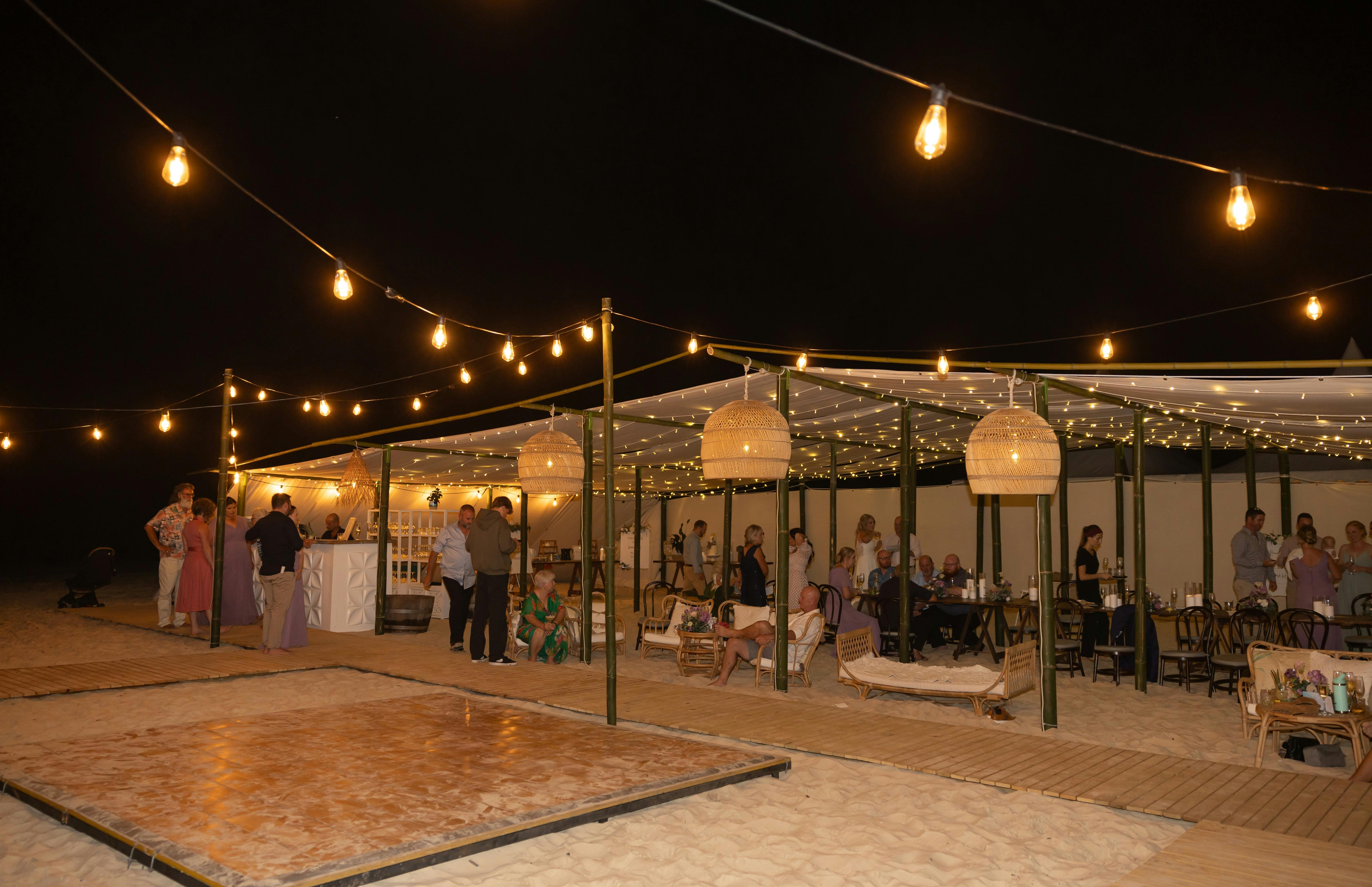 Bamboo pavilion Wedding