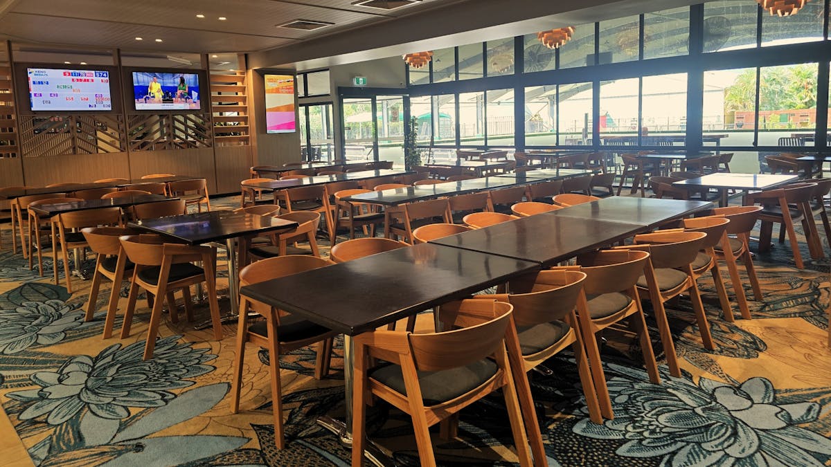 Bistro dining area from another angle