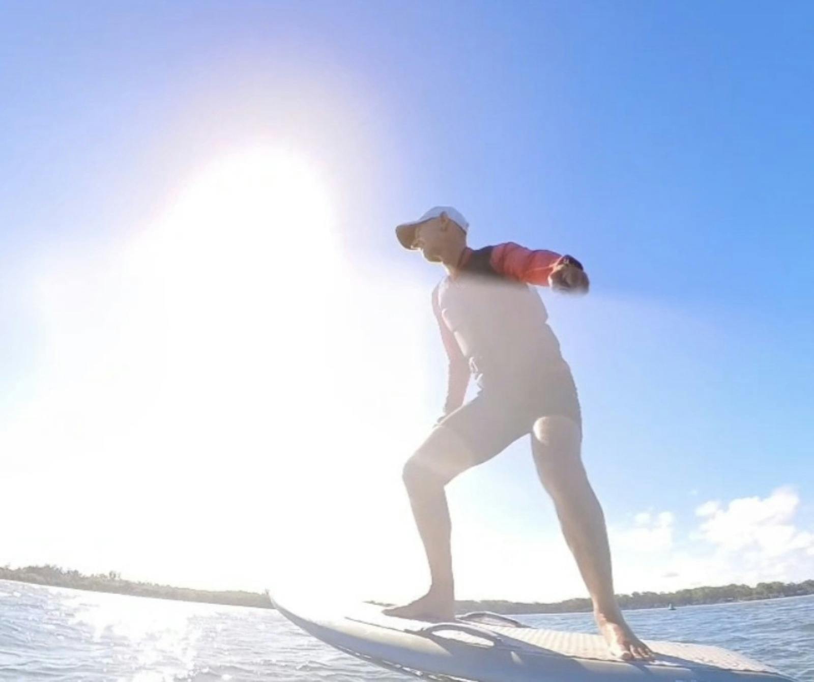 A rider can carve or cruise - they have the choice