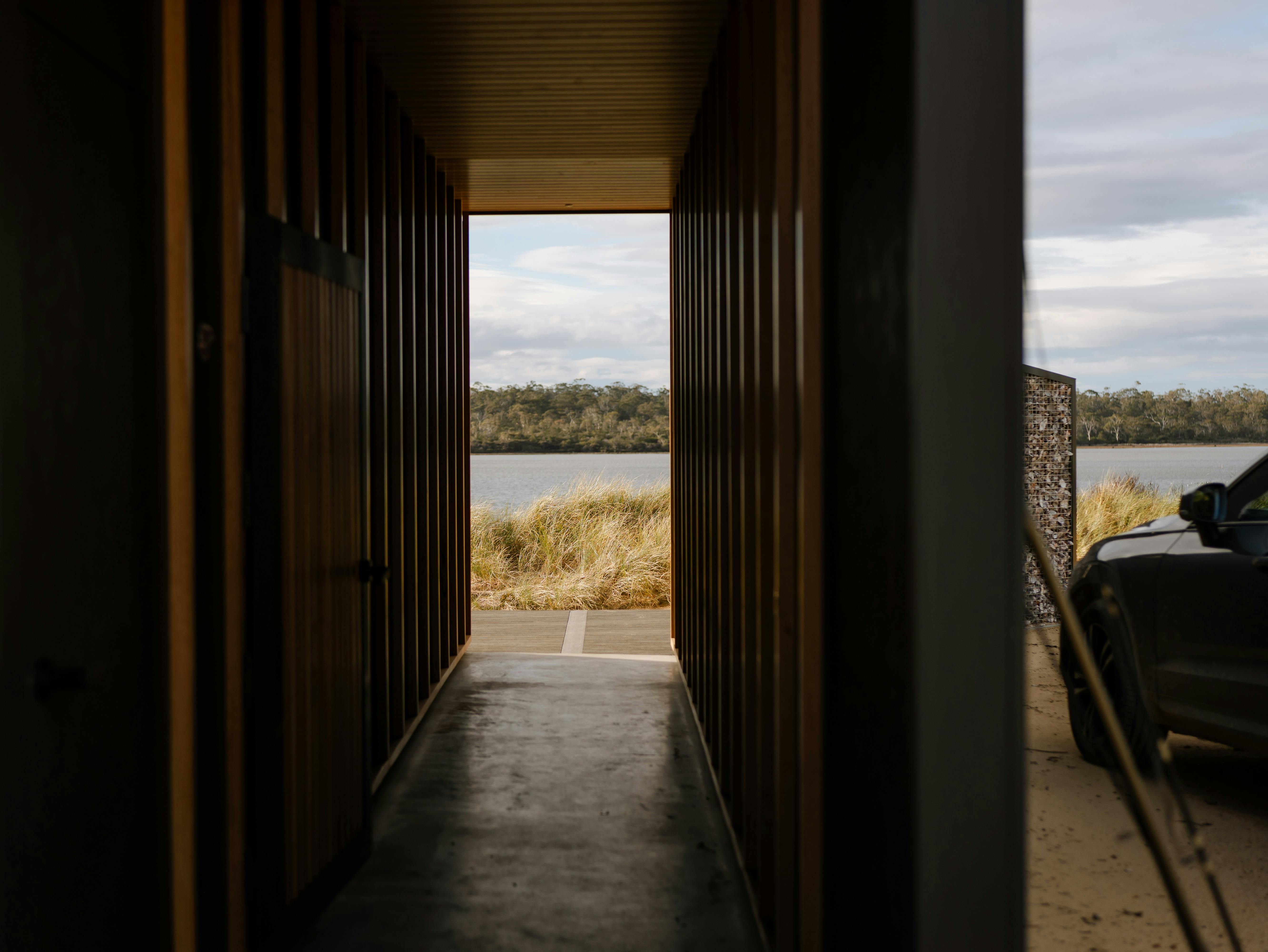 level access from car park to your sand shack