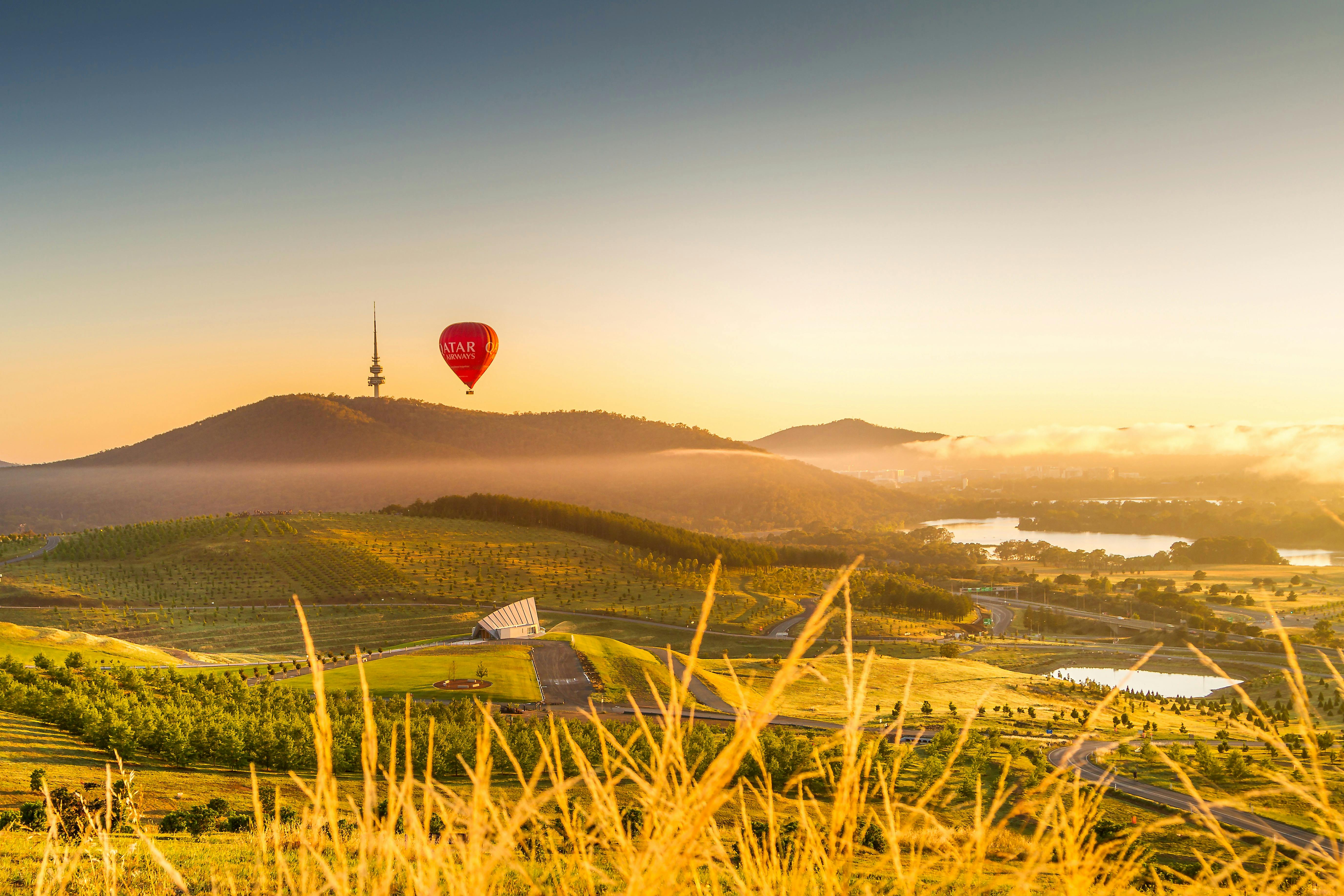 Hot Air balloon - National Arboretum Canberra