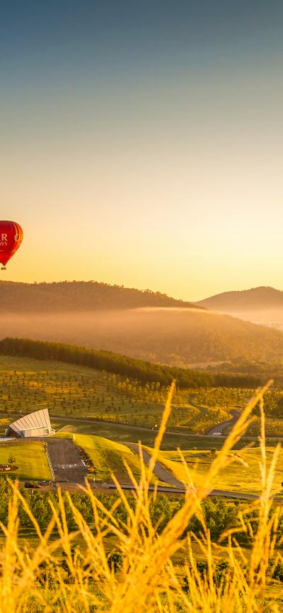 Hot Air balloon - National Arboretum Canberra