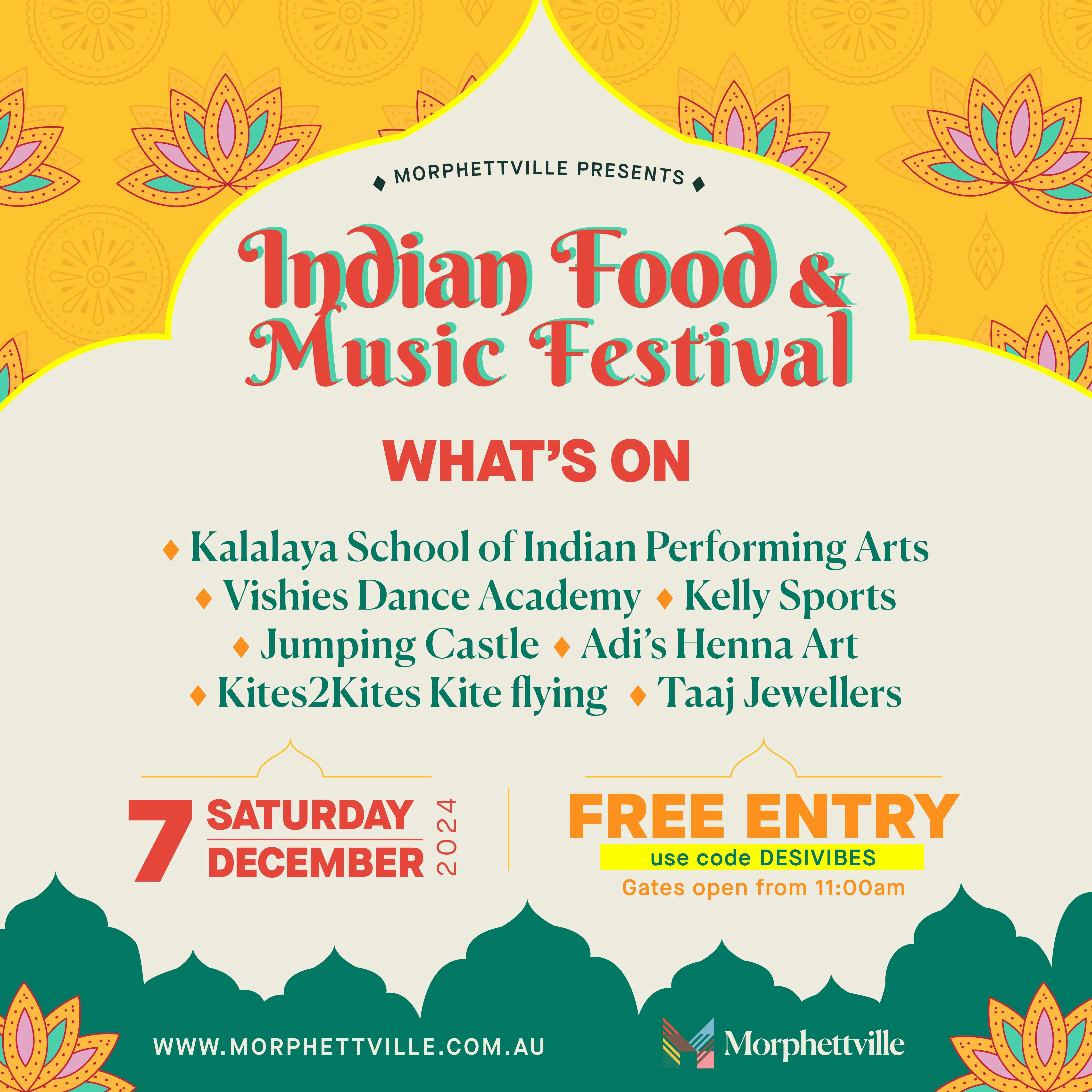 Indian Food and Music Festival