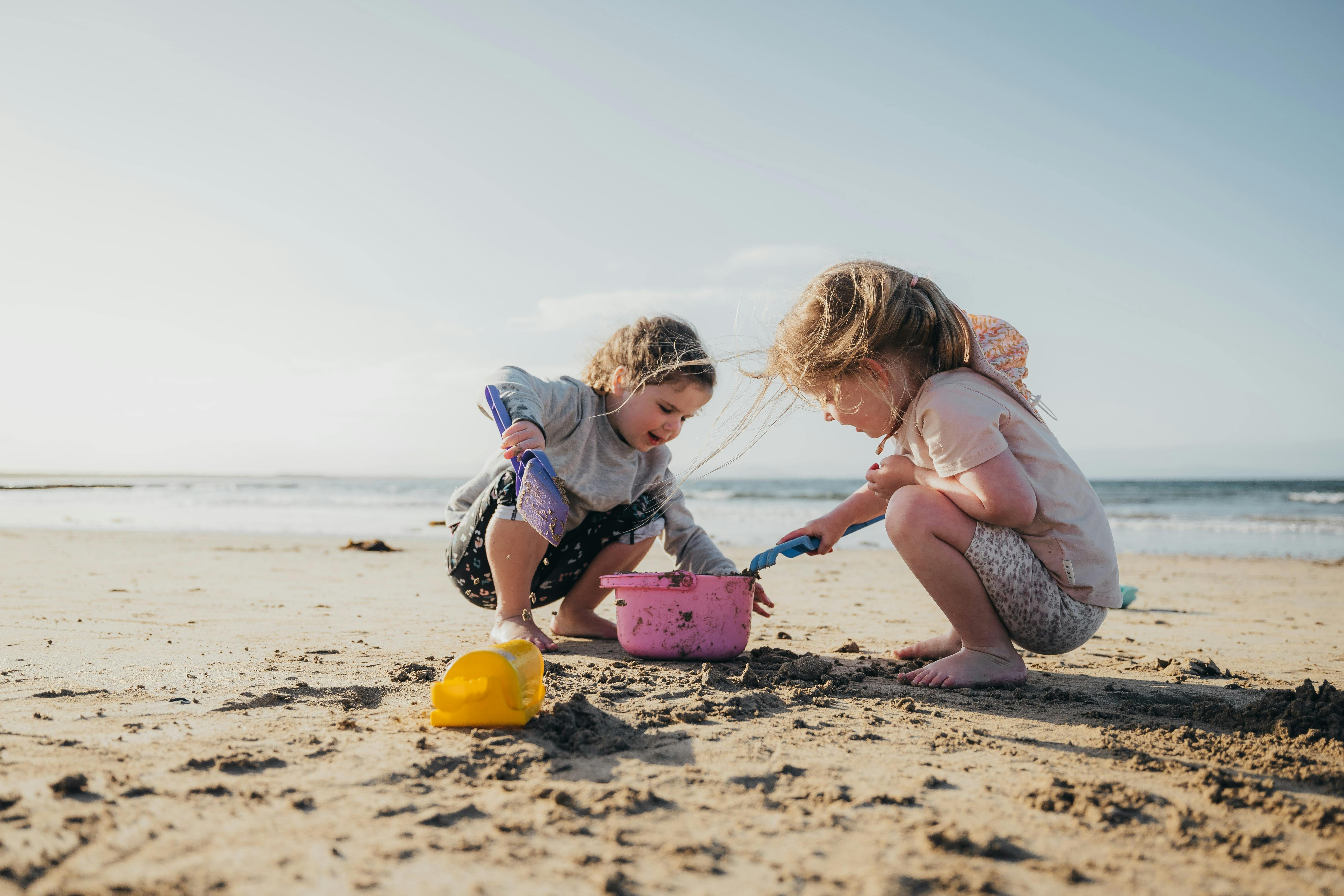 Holiday Haven Currarong Kids on Beach
