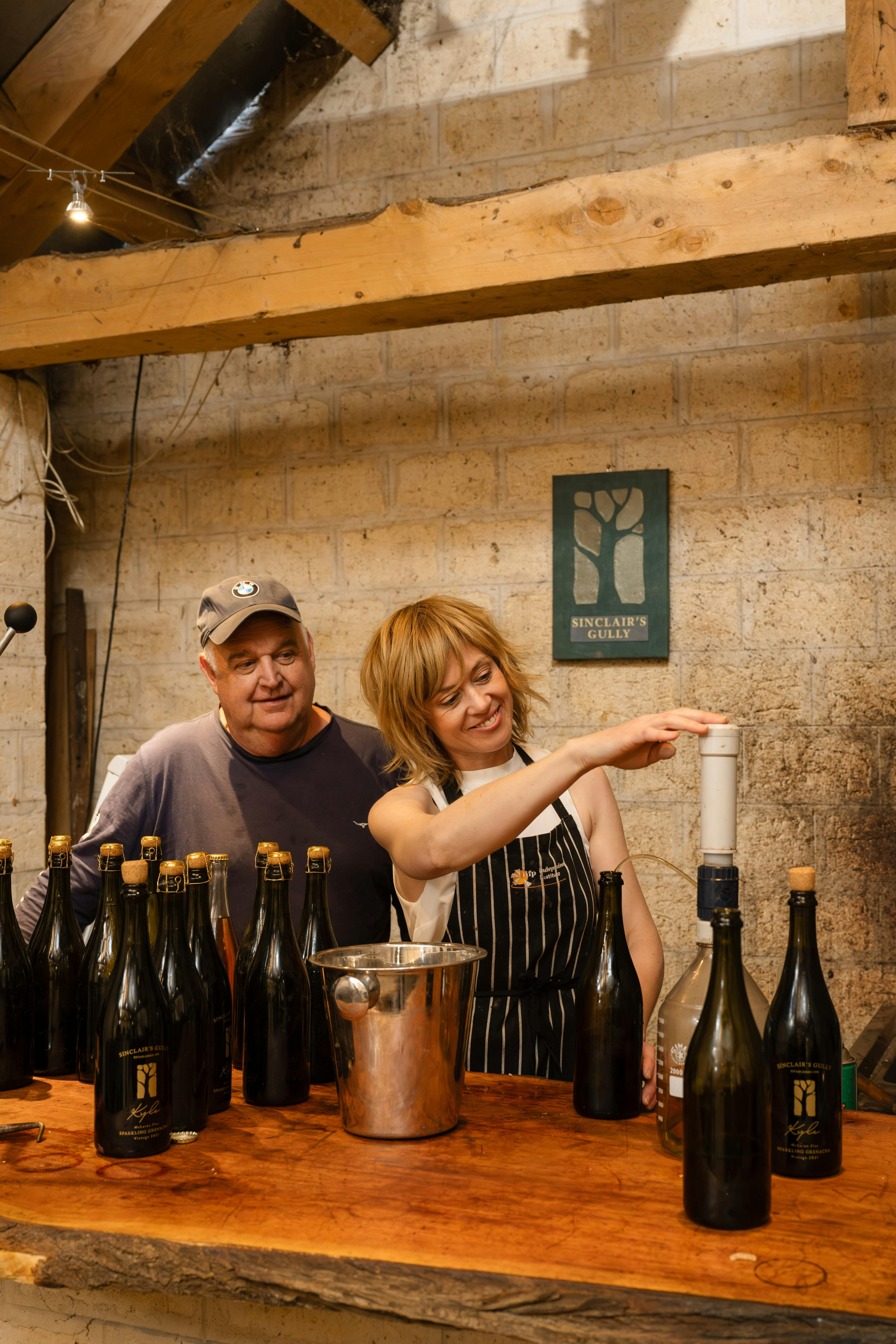 Make your own sparkling @ Sinclairs Gully