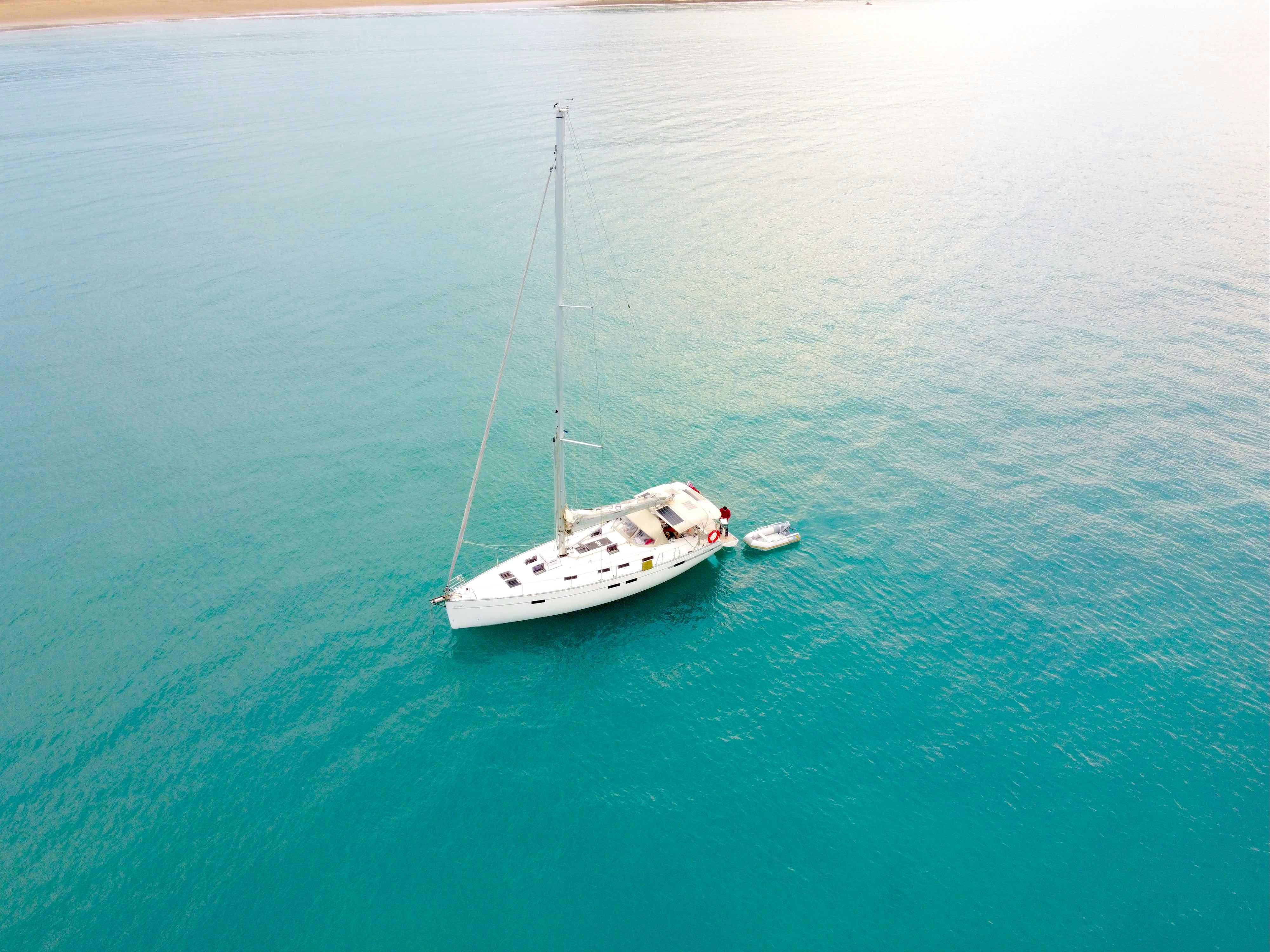 Curlew Escape with Dinghy