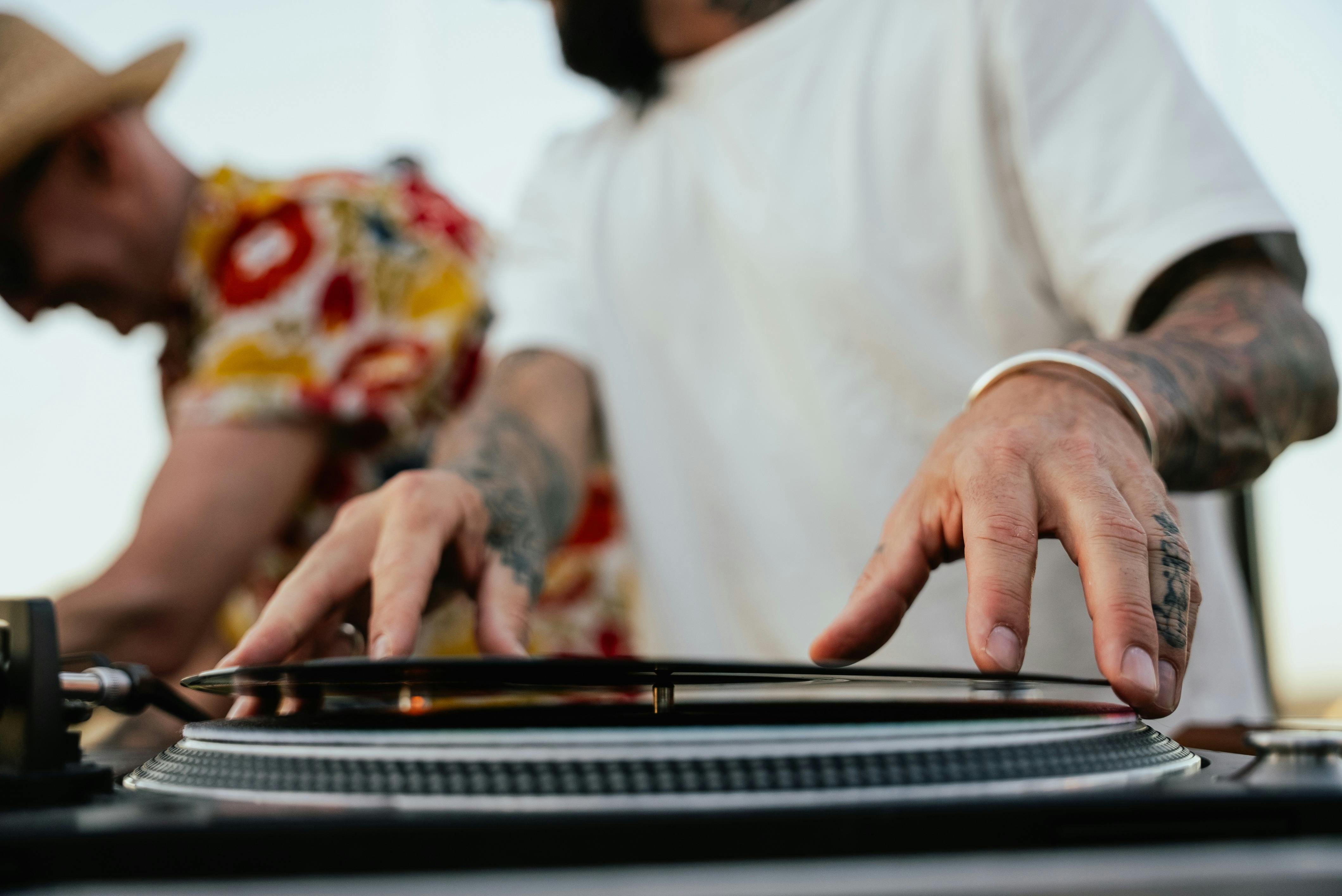 Vinyl DJs each week