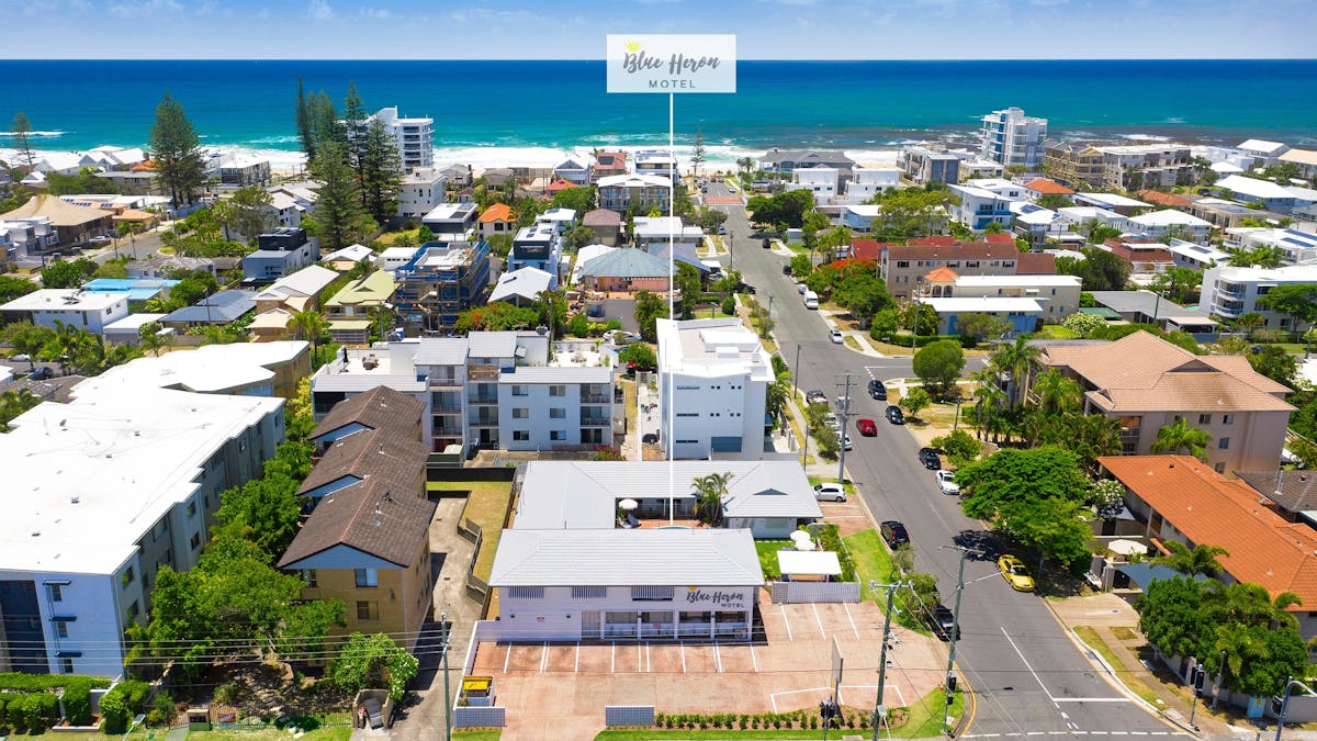 200 metres from the beach
