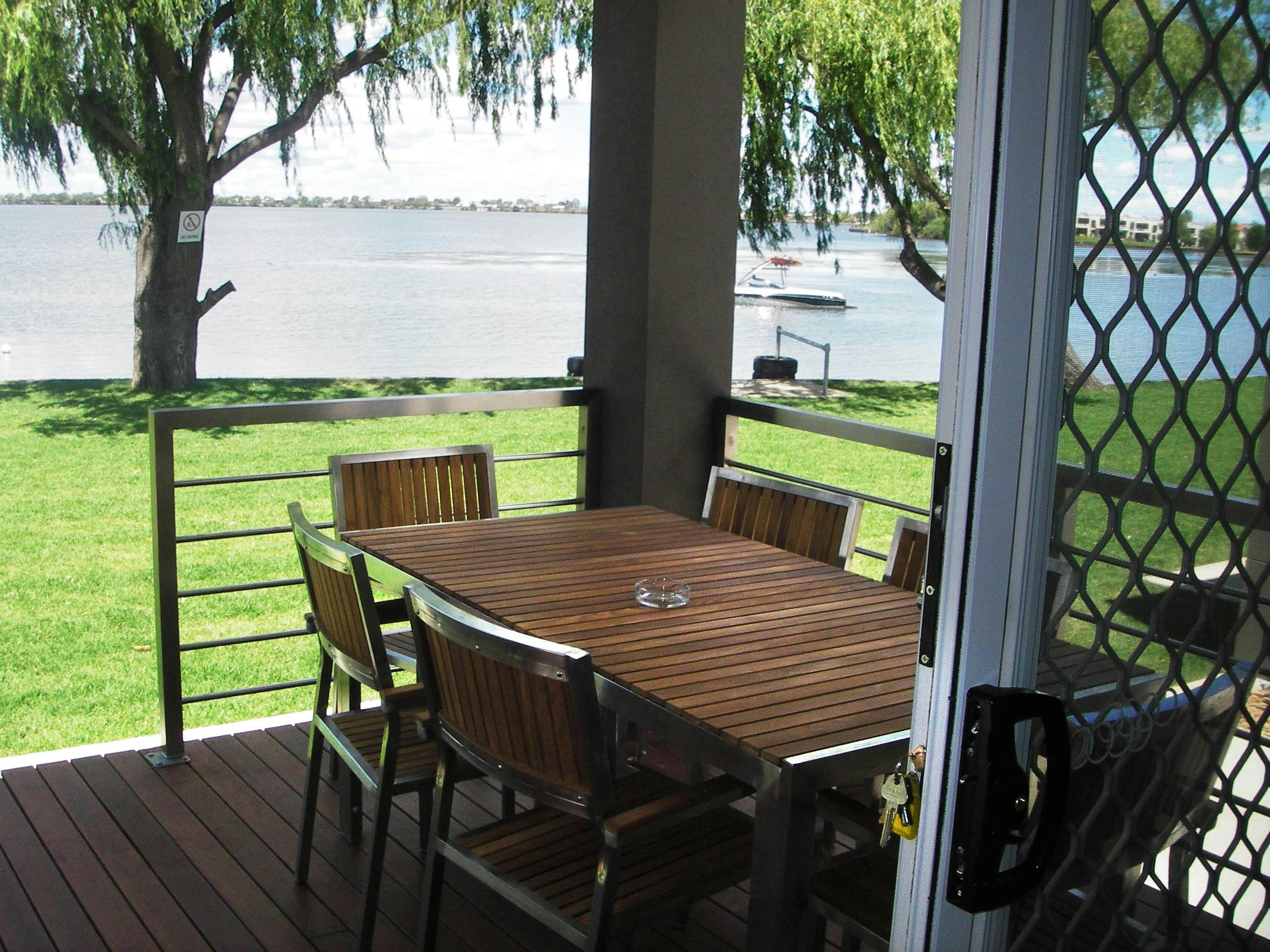 Stunning water views from your Waterfront Apartment