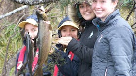 Trout fishing in Tasmania
