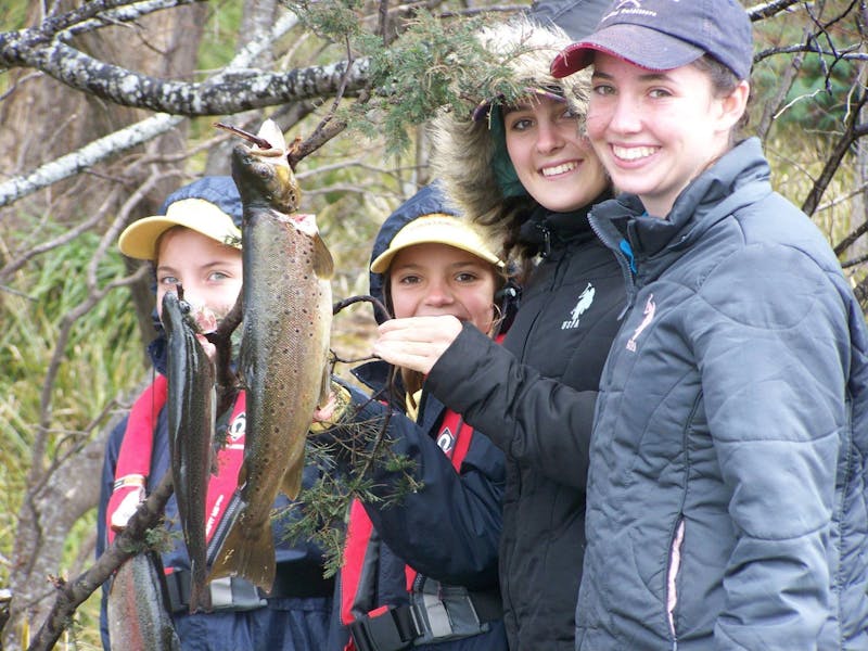 Trout fishing in Tasmania