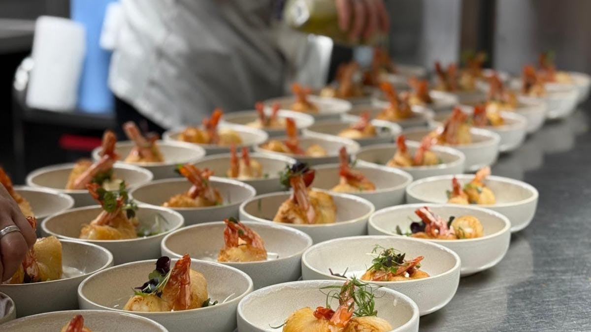 Entrees at Levanti's event