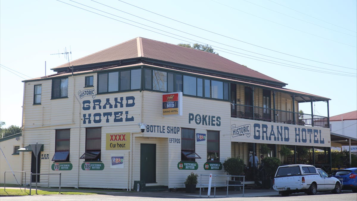 Grand Hotel in Howard, Fraser Coast.