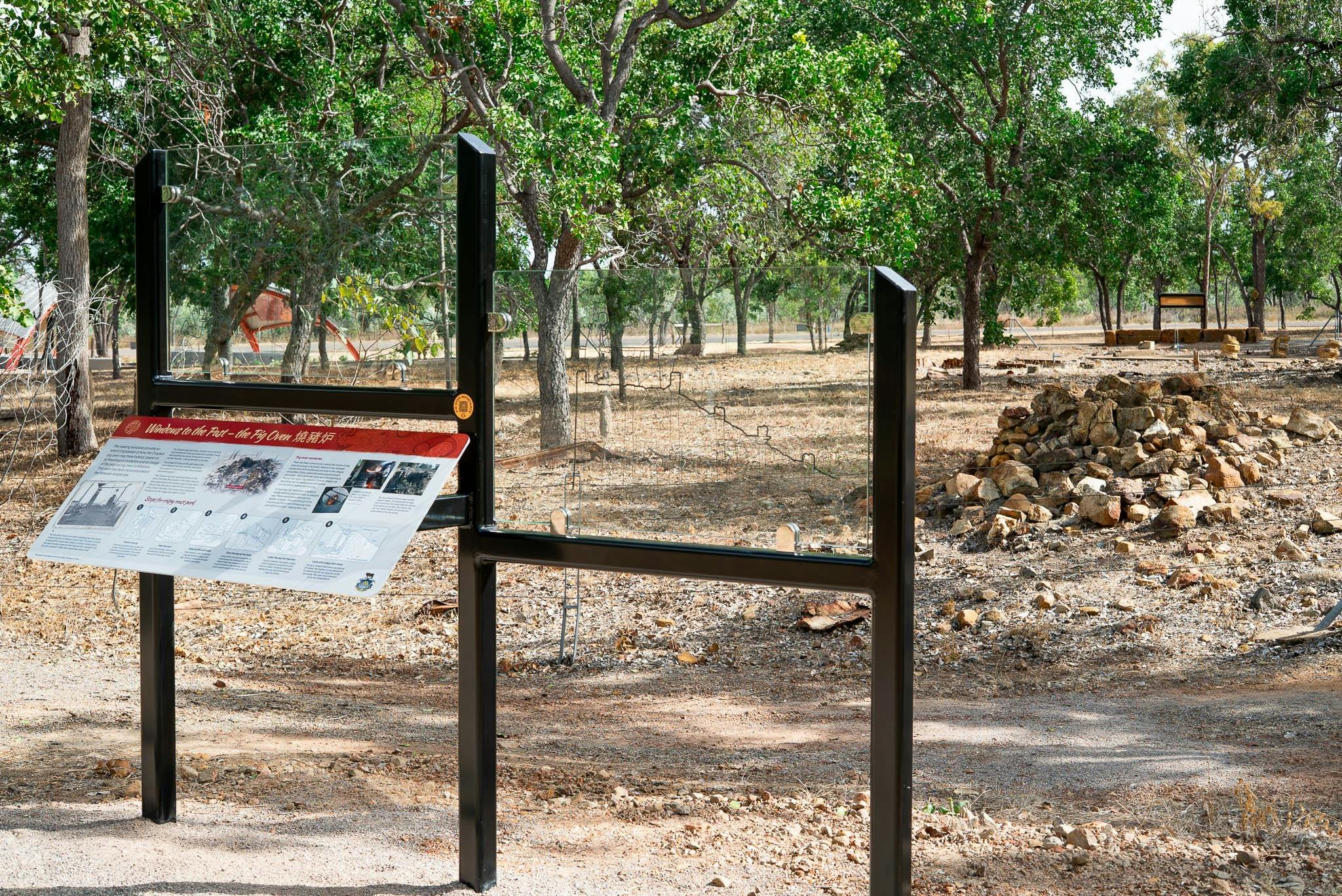 Chinese Temple Site - pig oven remains