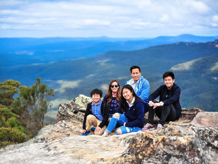 Blue Mountains private tour guests