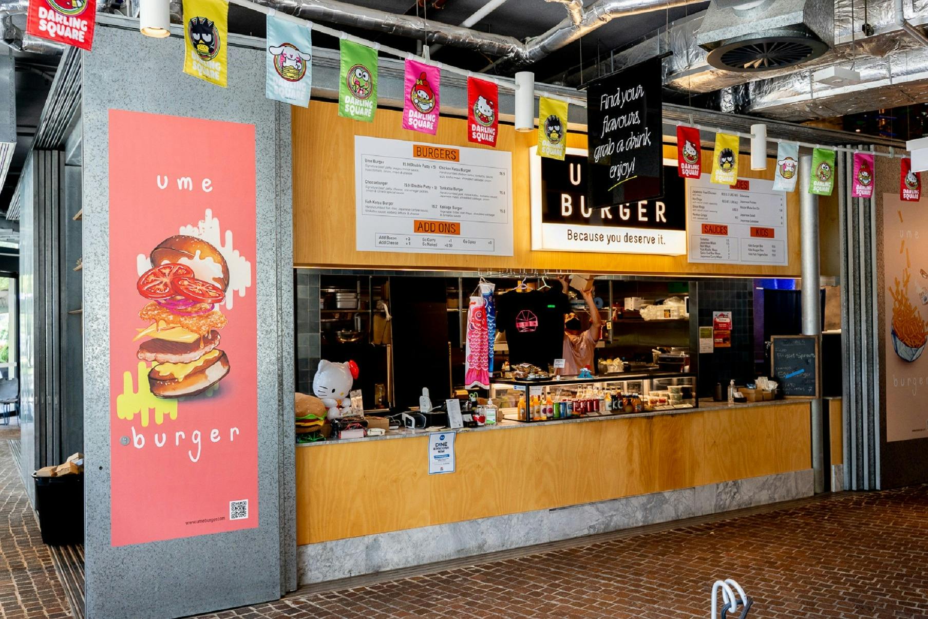 Ume Burger Darling Square