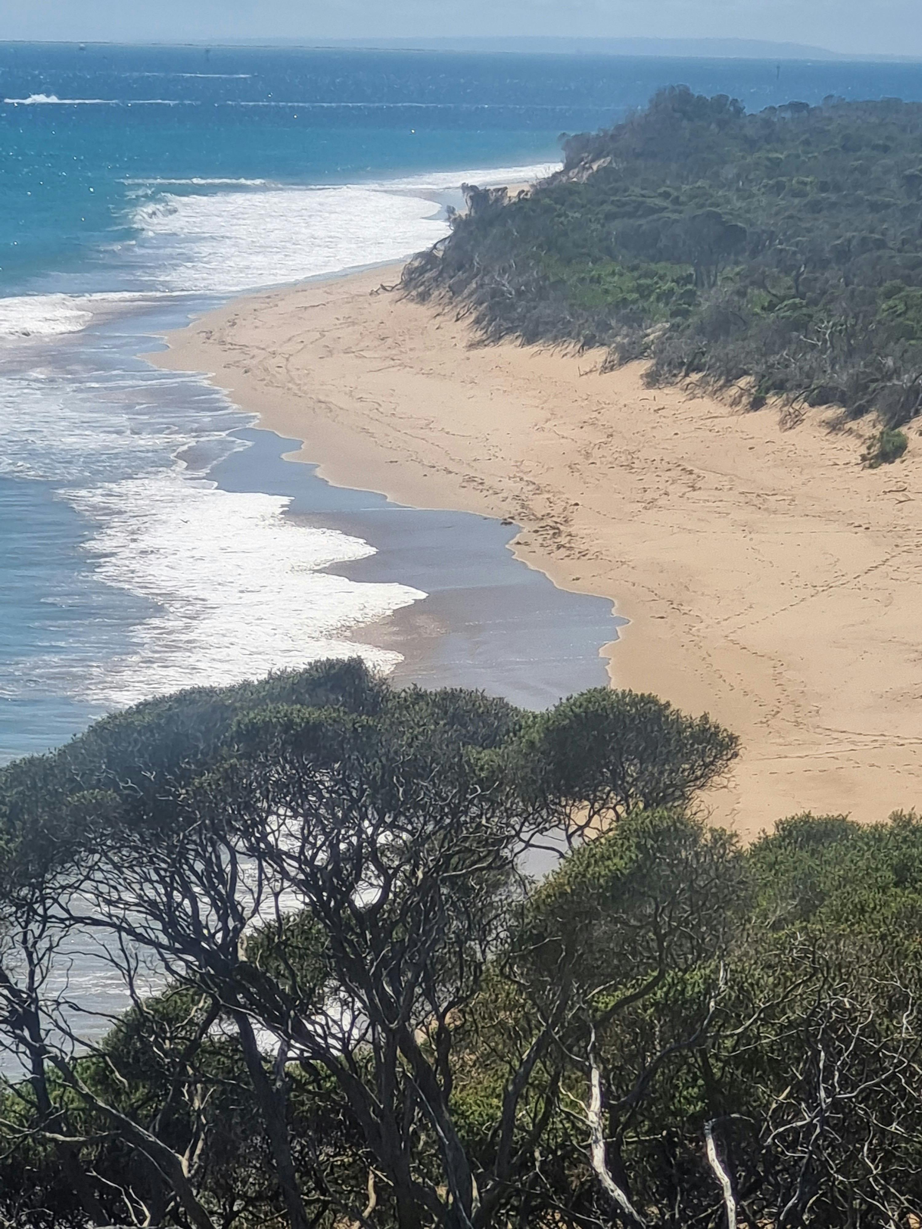 Deserted beaches only a short distance from or accommodation