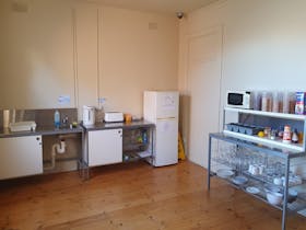 Complimentary continental breakfast, available 24 hours a day