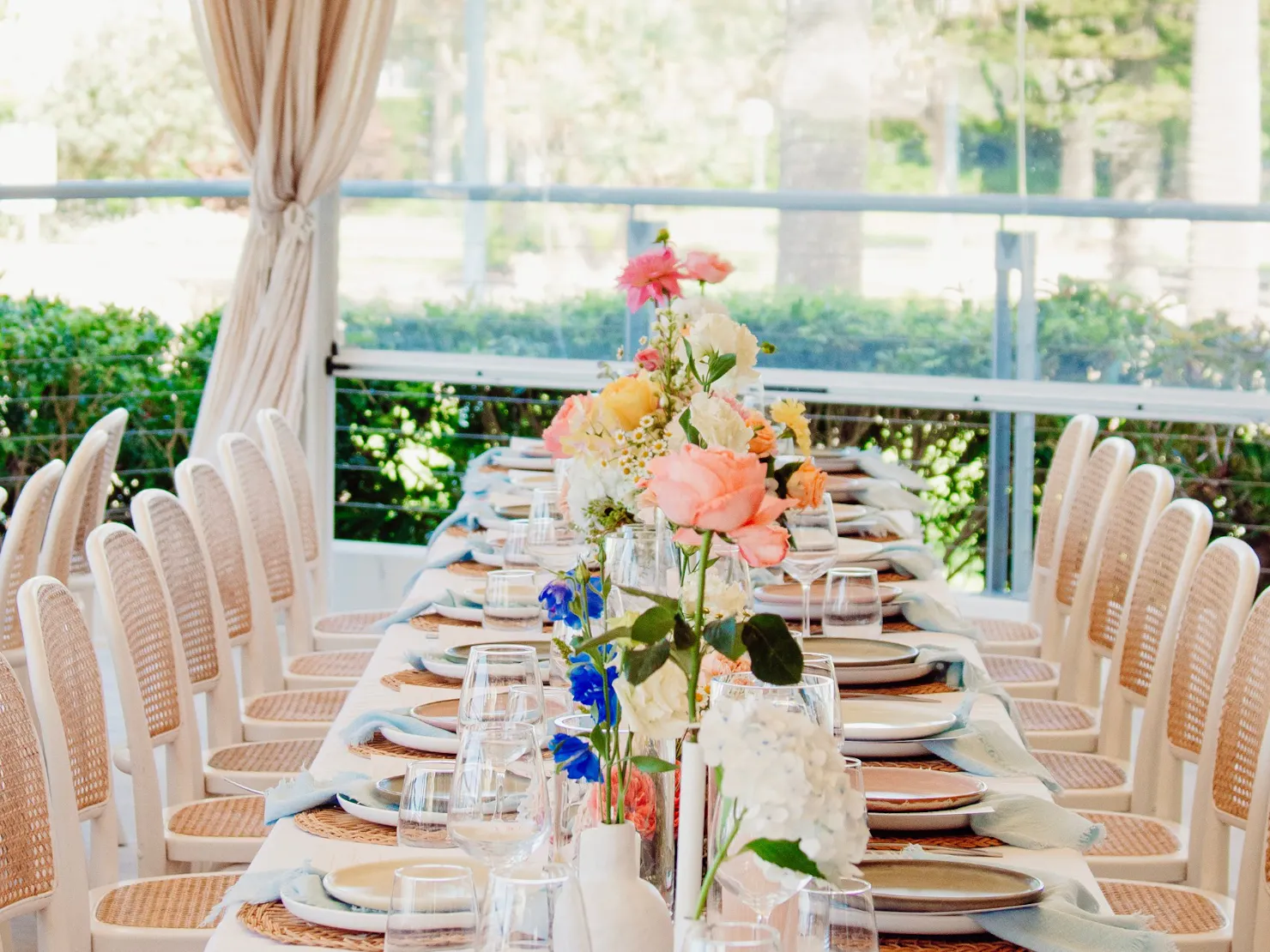 Wedding table, styled by Splash