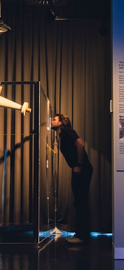 The Farnham Telescope at Outer Space exhibition