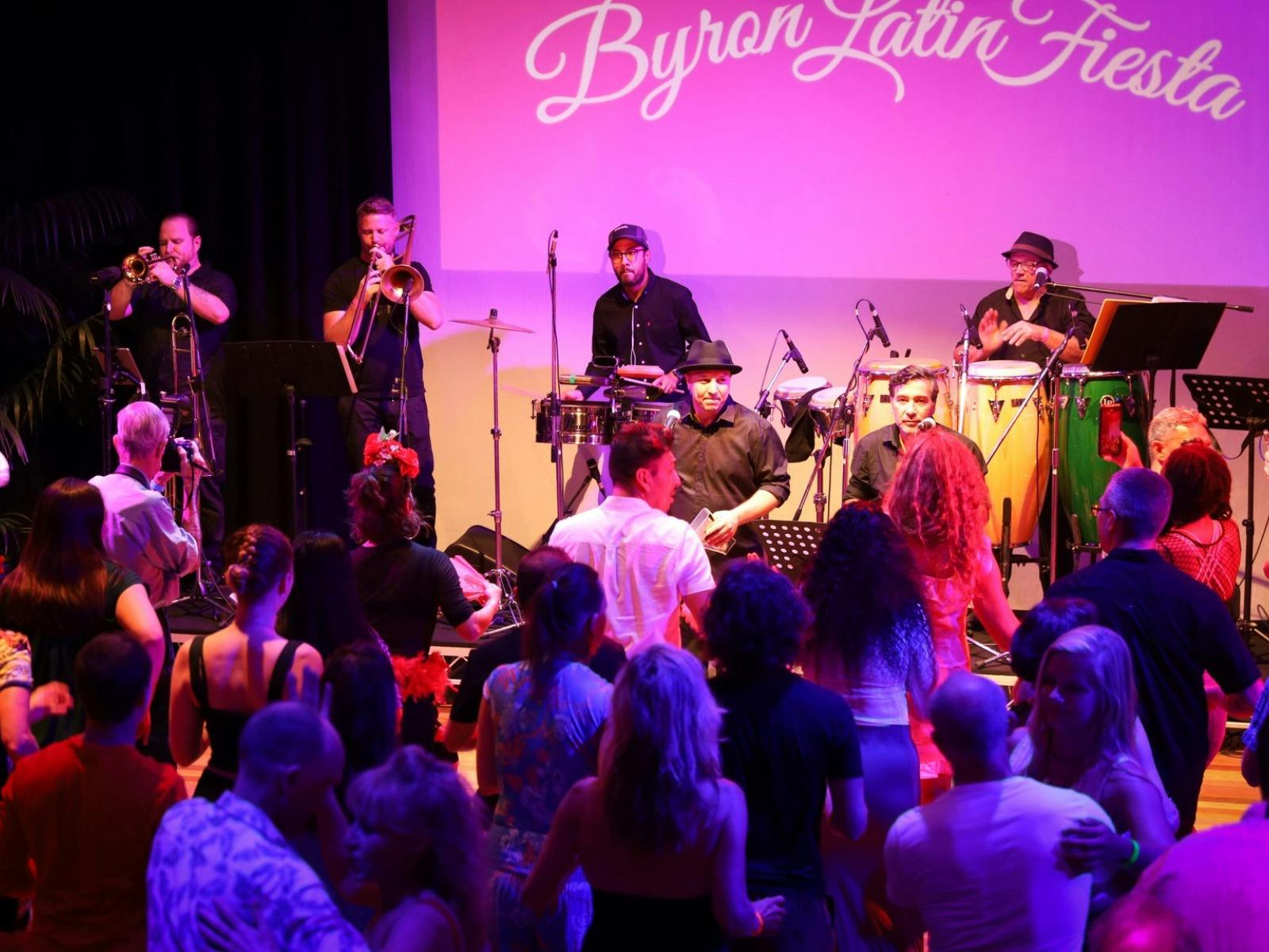 Live band Chukale at Byron Latin Fiesta