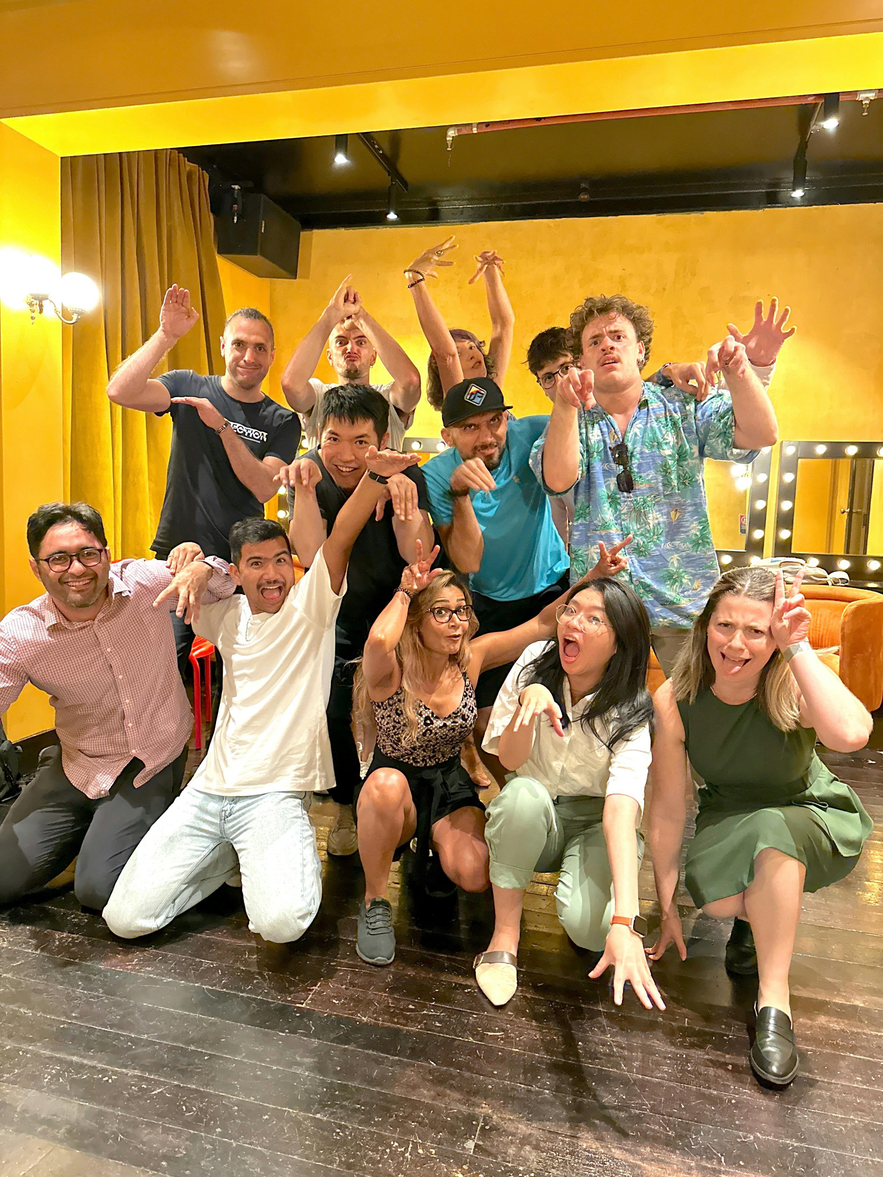 improvised comedy class improvisation