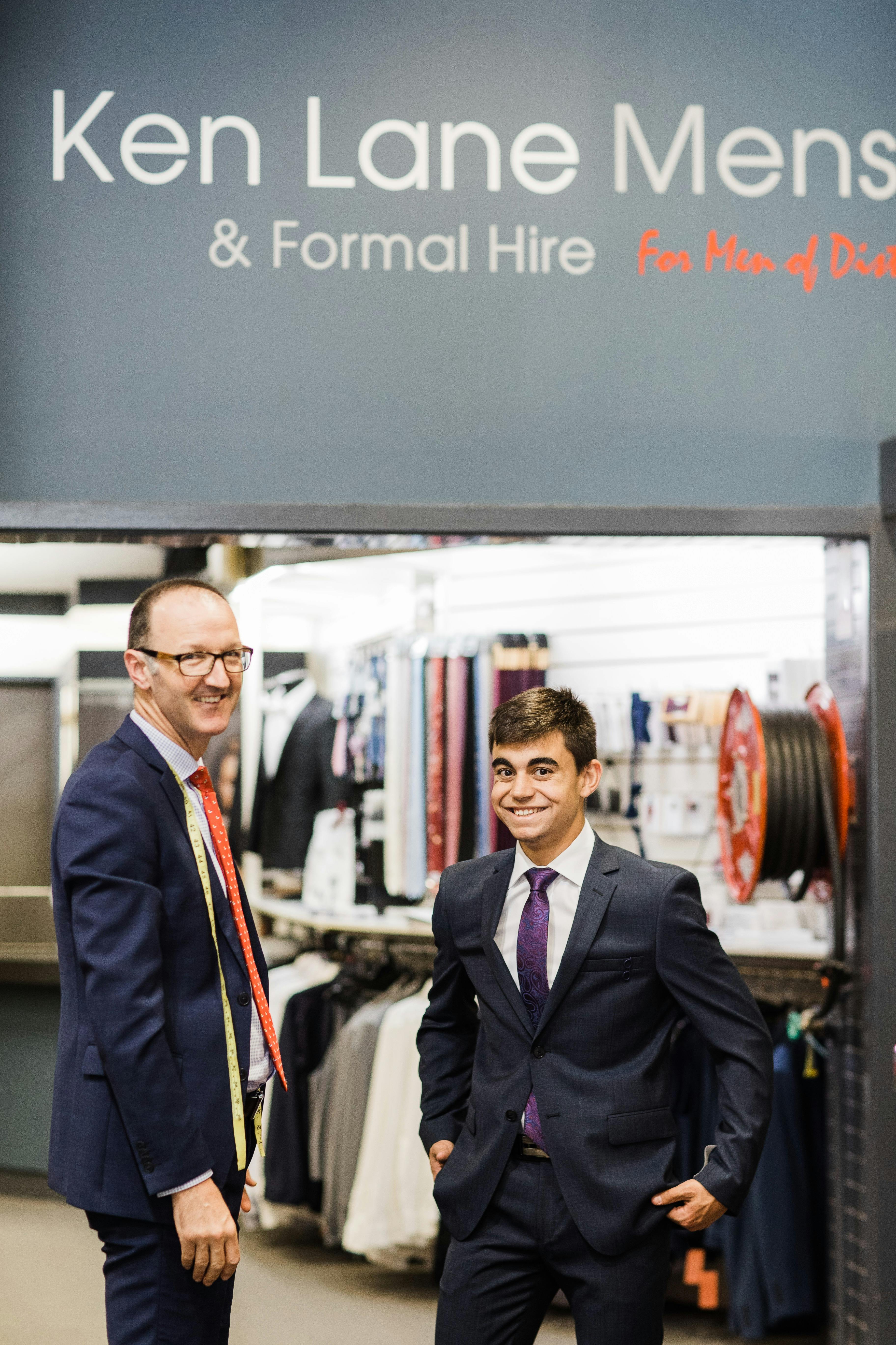 Ken Lane Menswear Suit Hire