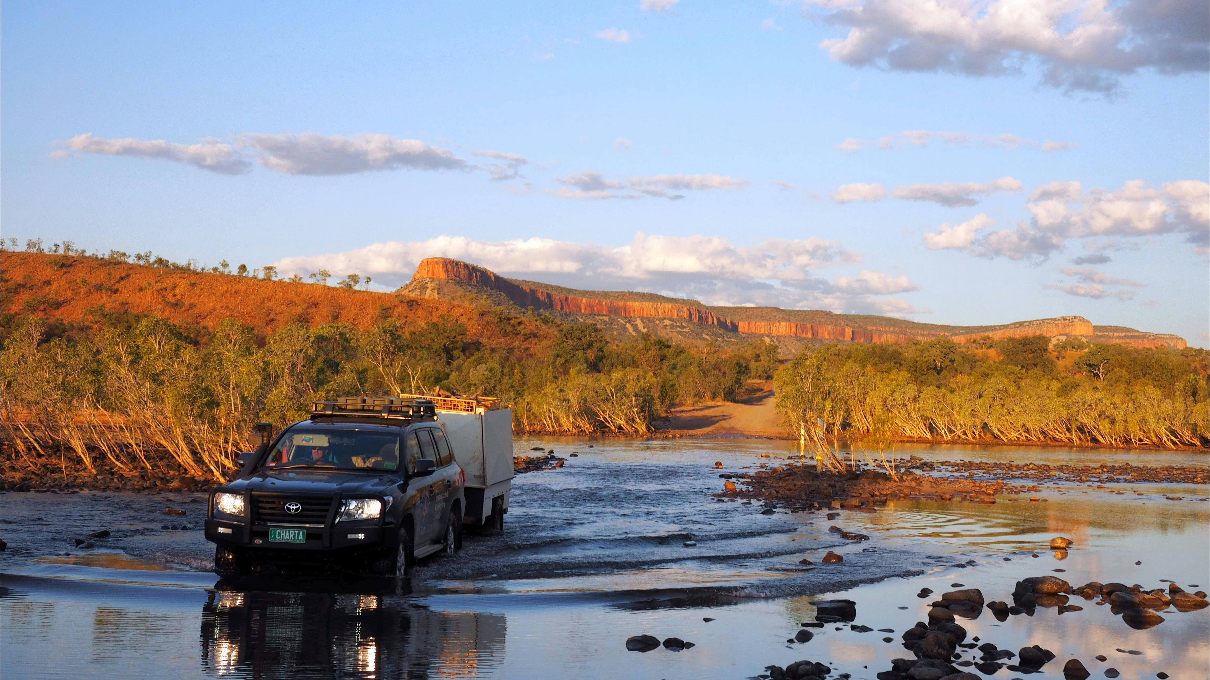 Charter North 4WD Safaris at Pentecoast River Crossing