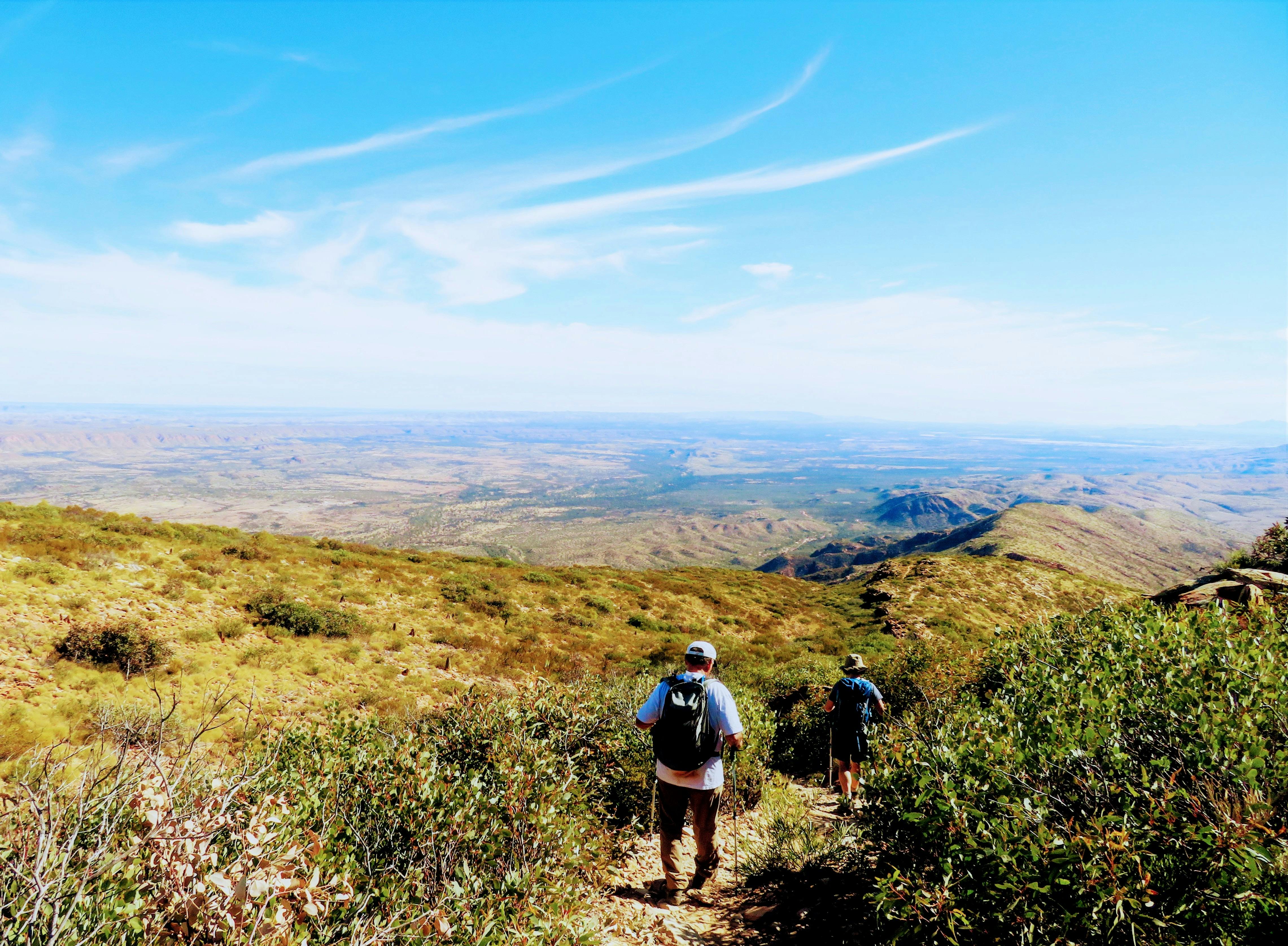 Mount Sonder on the Larapinta Trail 5 Day Pack Free Guided Walk by Lifes An Adventure