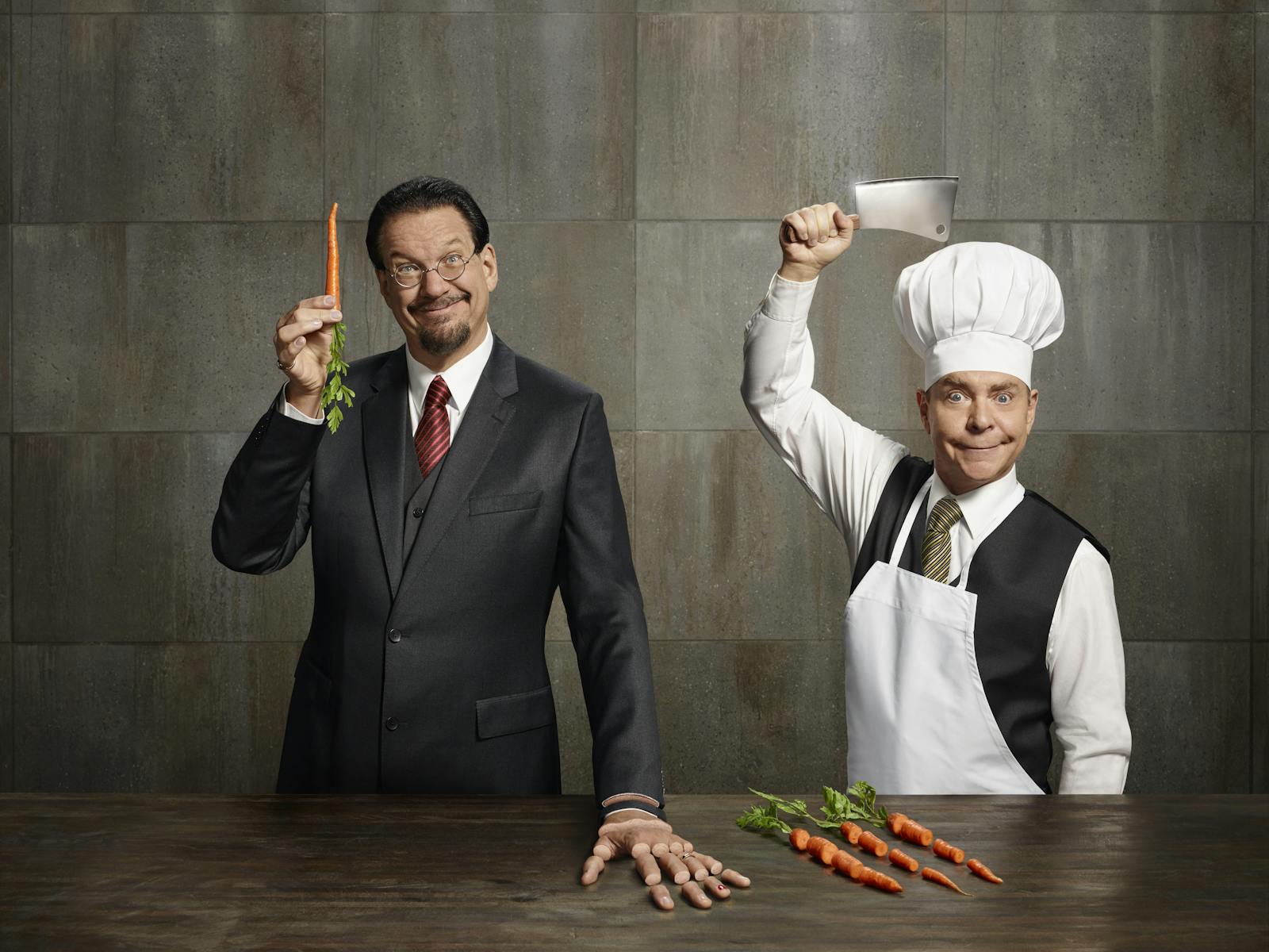 Image for Penn and Teller: The world's greatest comedy magicians